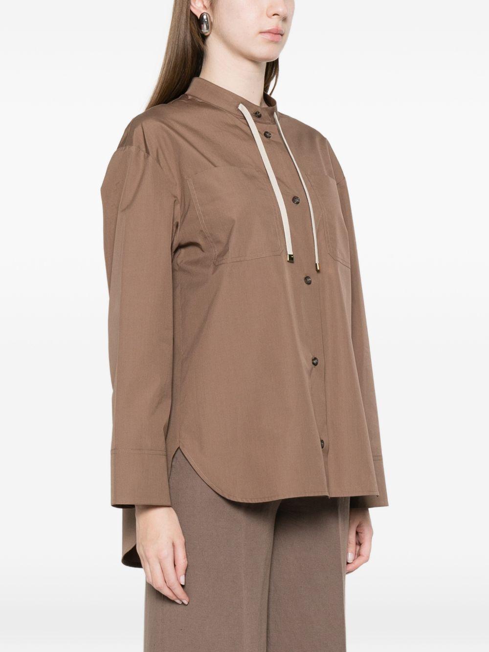 Giacca In Popeline Puro Cotone SMMALI 003 MOU S MAX MARA 