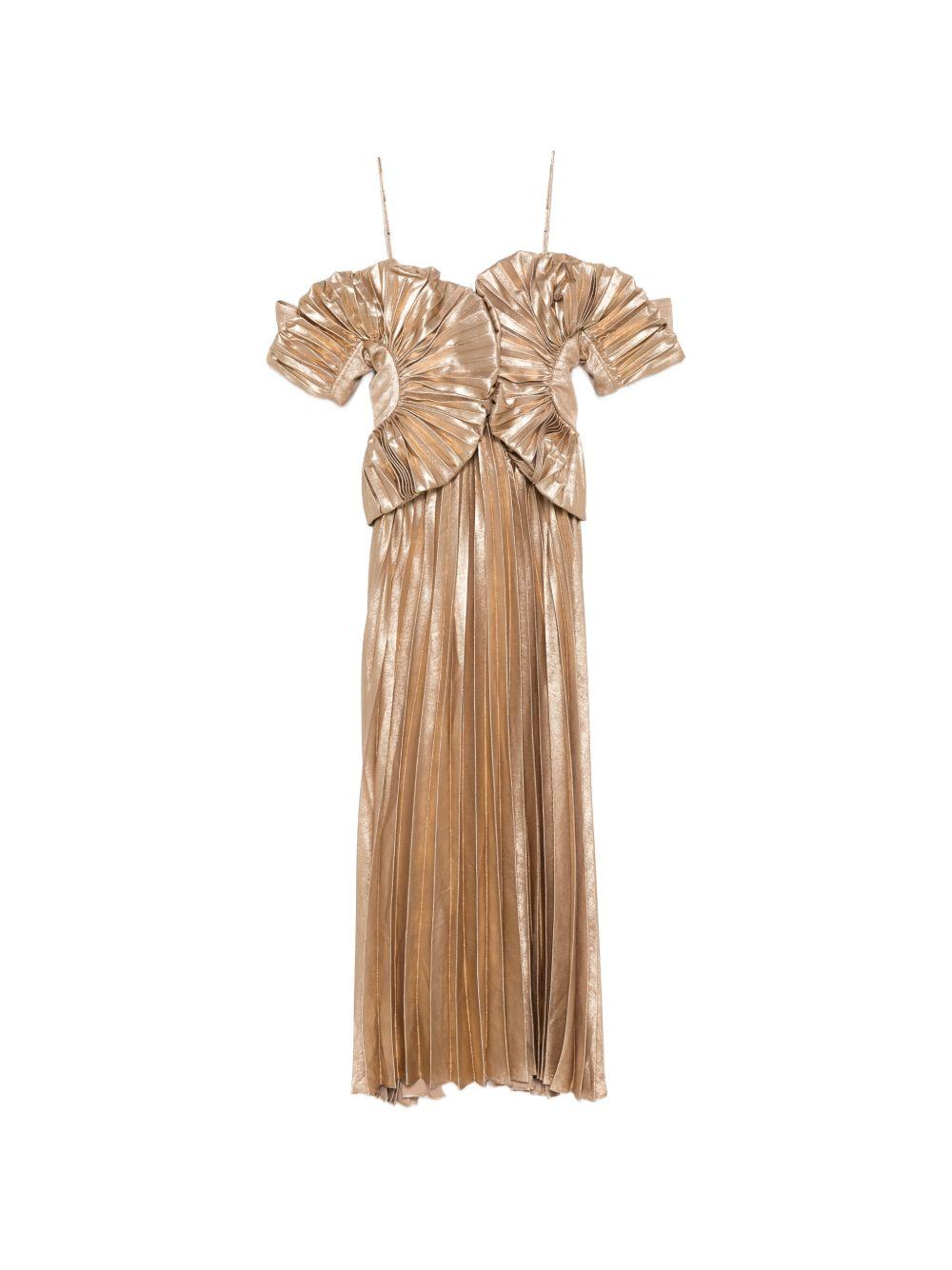 Hillsome Maxi Dress AS2507409D GOLD ACLER 