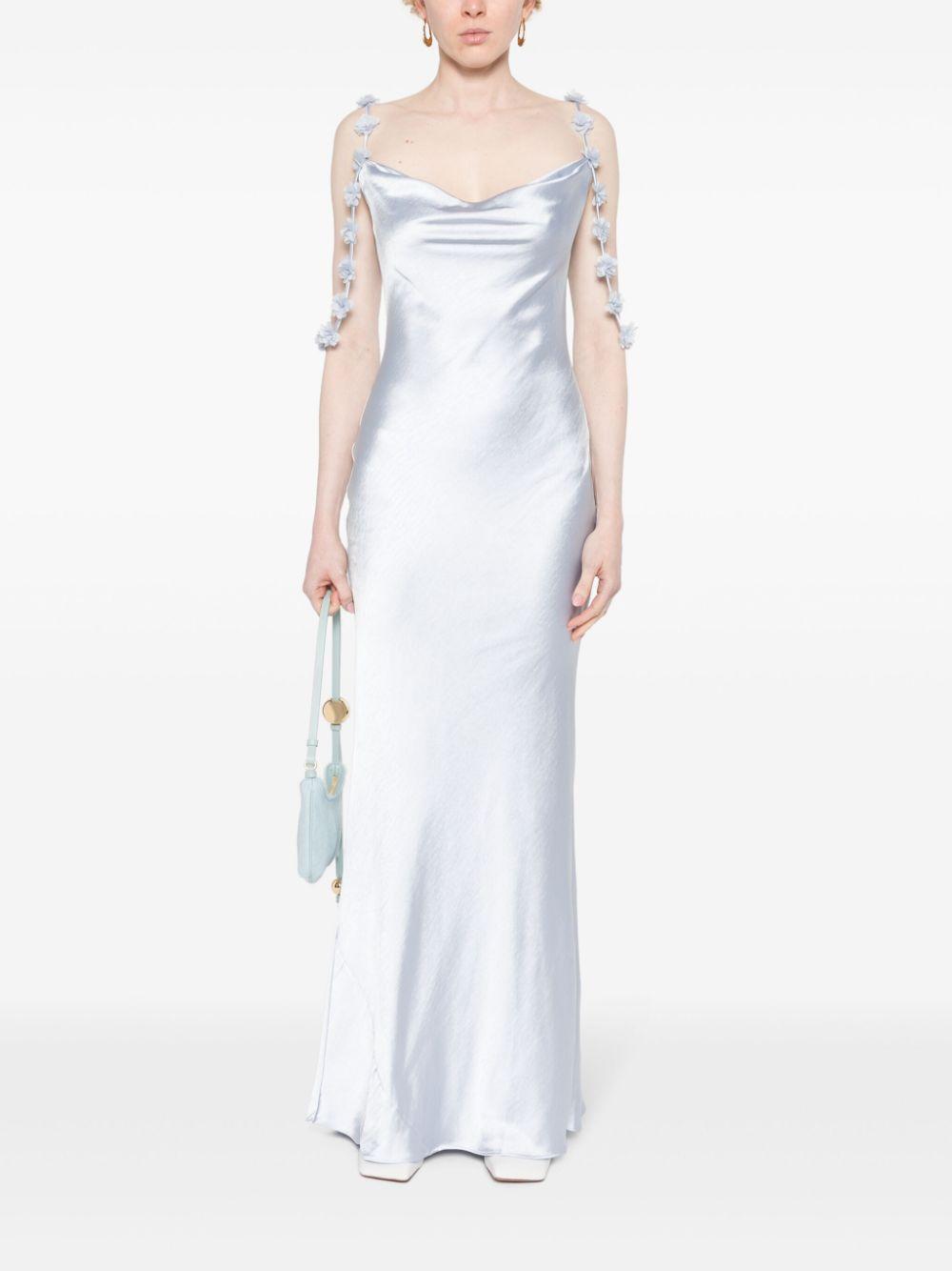  SS24273XBL PALE BLUE SELF-PORTRAIT 