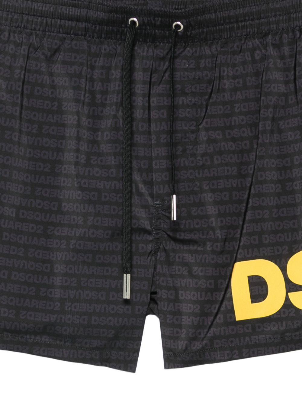  D7B5C6600 014 BLACK YELLOW DSQUARED2 