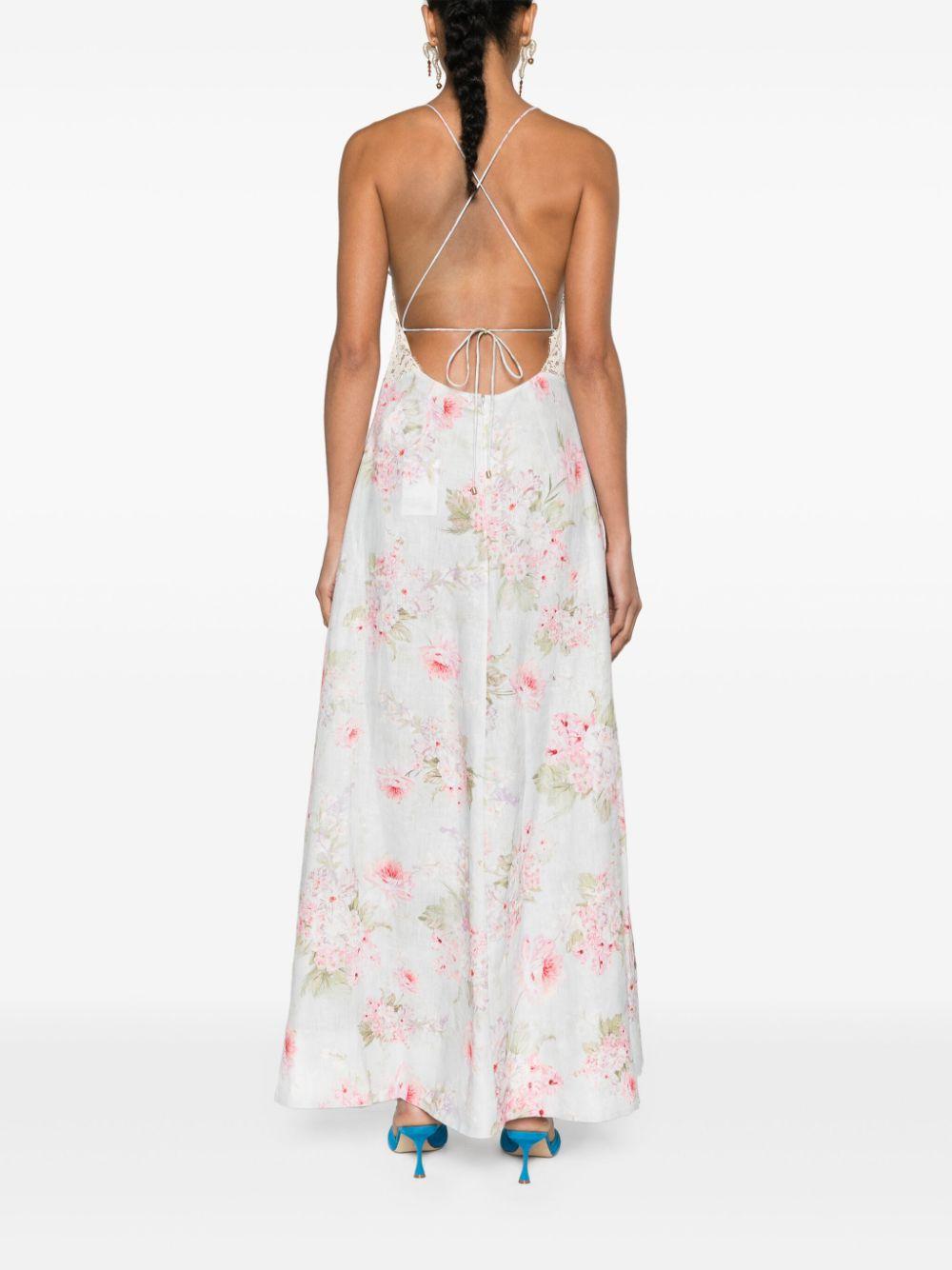  9835DSS241 BLUE WATERCOLOUR ZIMMERMANN 