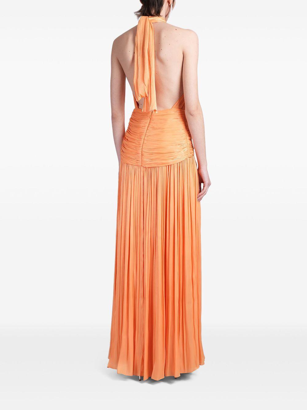 Abito Mariya SS2575 LIGHT ORANGE COSTARELLOS 