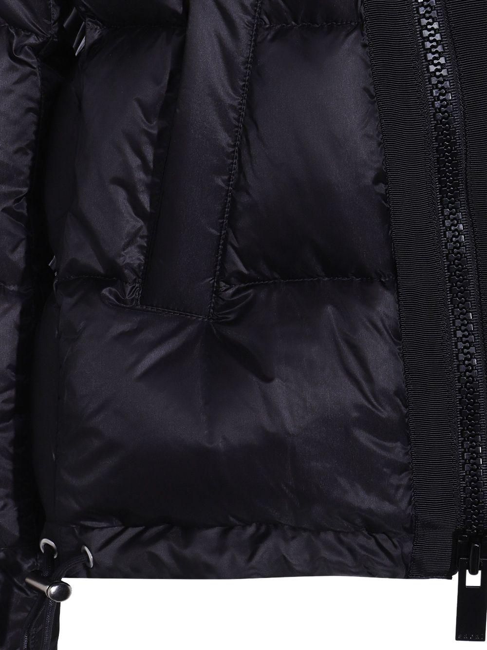 Puffer Jacket  con Zip Asimmetrica SCW290 001 BLACK SACAI 