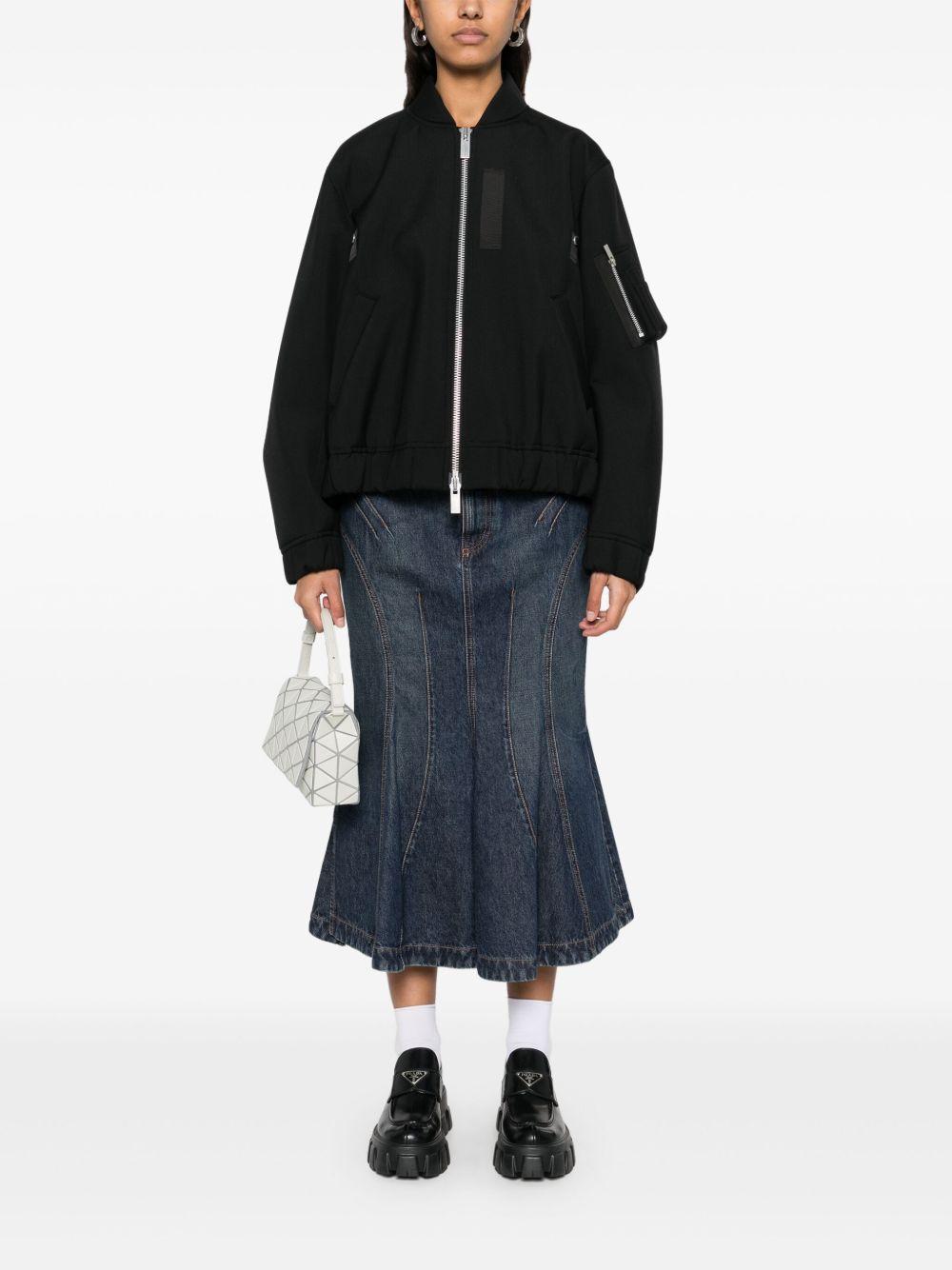 Bomber 2507634 001 BLACK SACAI 