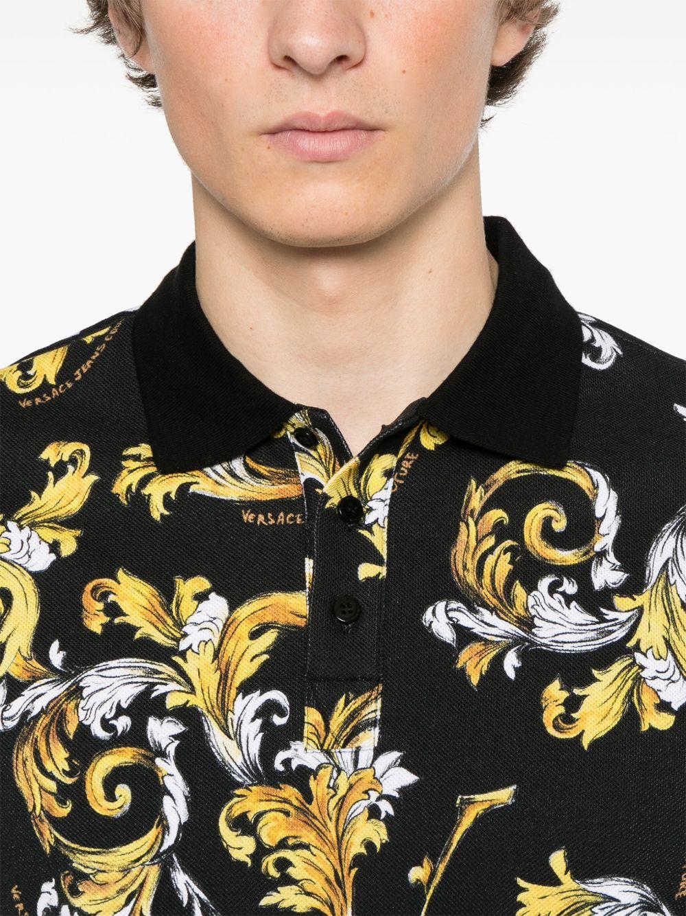  78GAG6S0JS460 G89 BLACK GOLD VERSACE JEANS COUTURE 