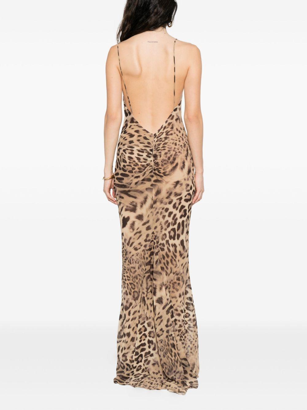 Ninfea Maxi Dress T180131ATNP255 830 ANIMALIER THE ANDAMANE 