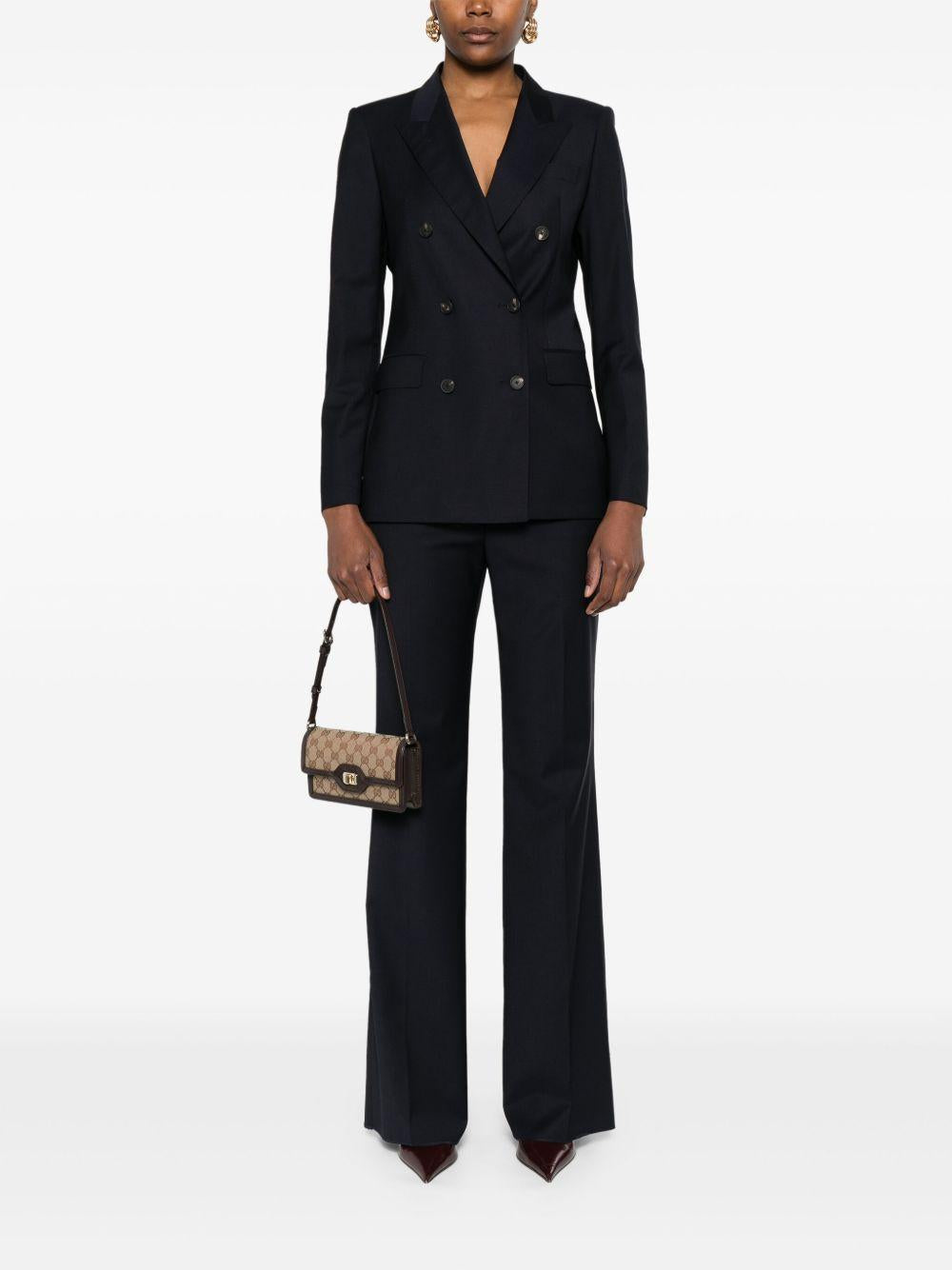 Abito doppiopetto con rever a lancia T-PARIGI10BAD060070 B5092 TAGLIATORE 