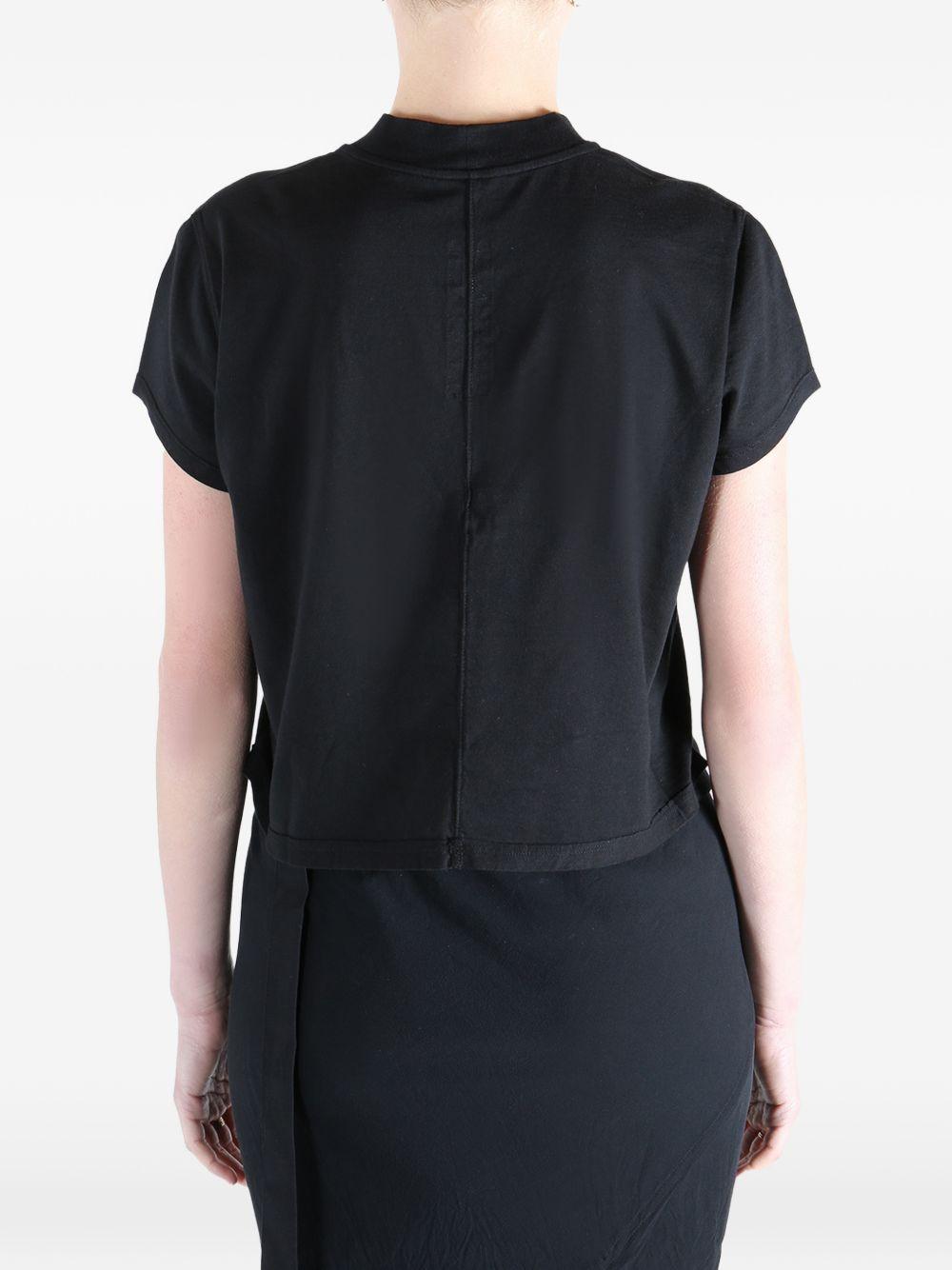 Cropped Small Level T DS01F4207RN 09 BLACK RICK OWENS DRKSHDW 