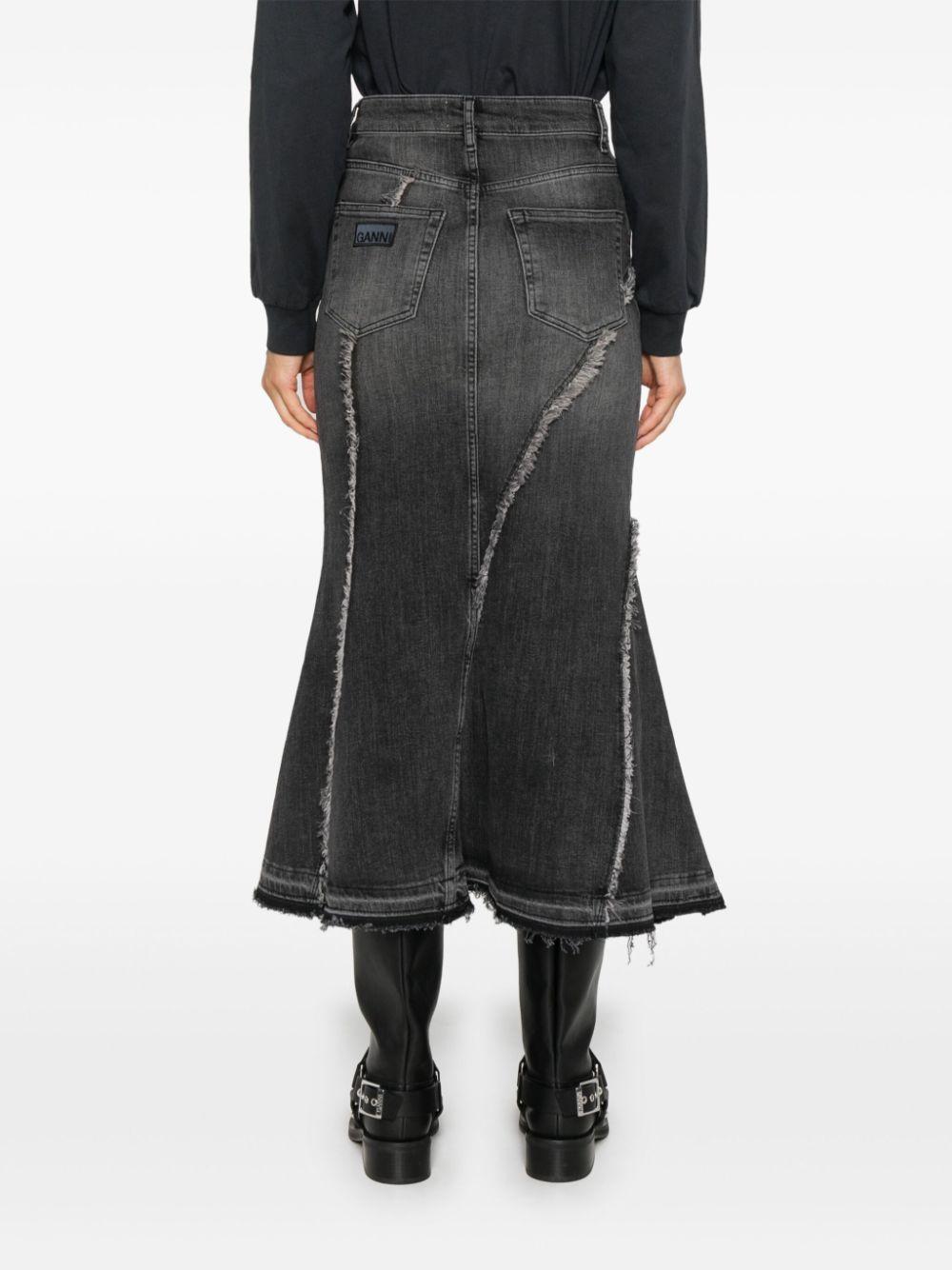  J1533 006 WASHED BLACK GANNI 