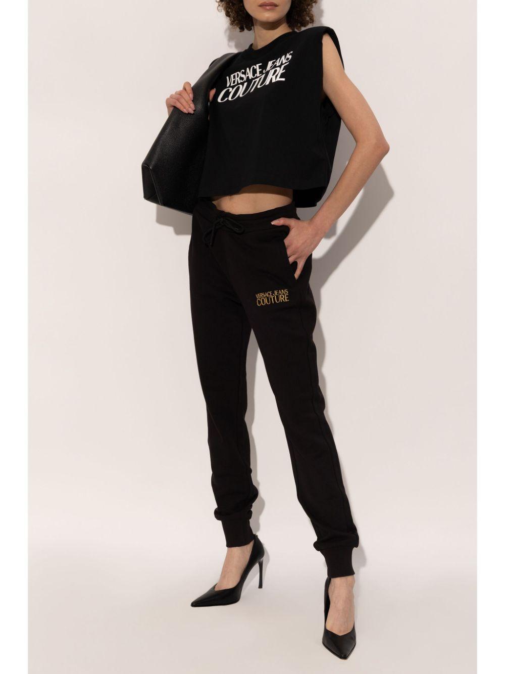  77HAHE08CJ00E 899 BLACK VERSACE JEANS COUTURE 