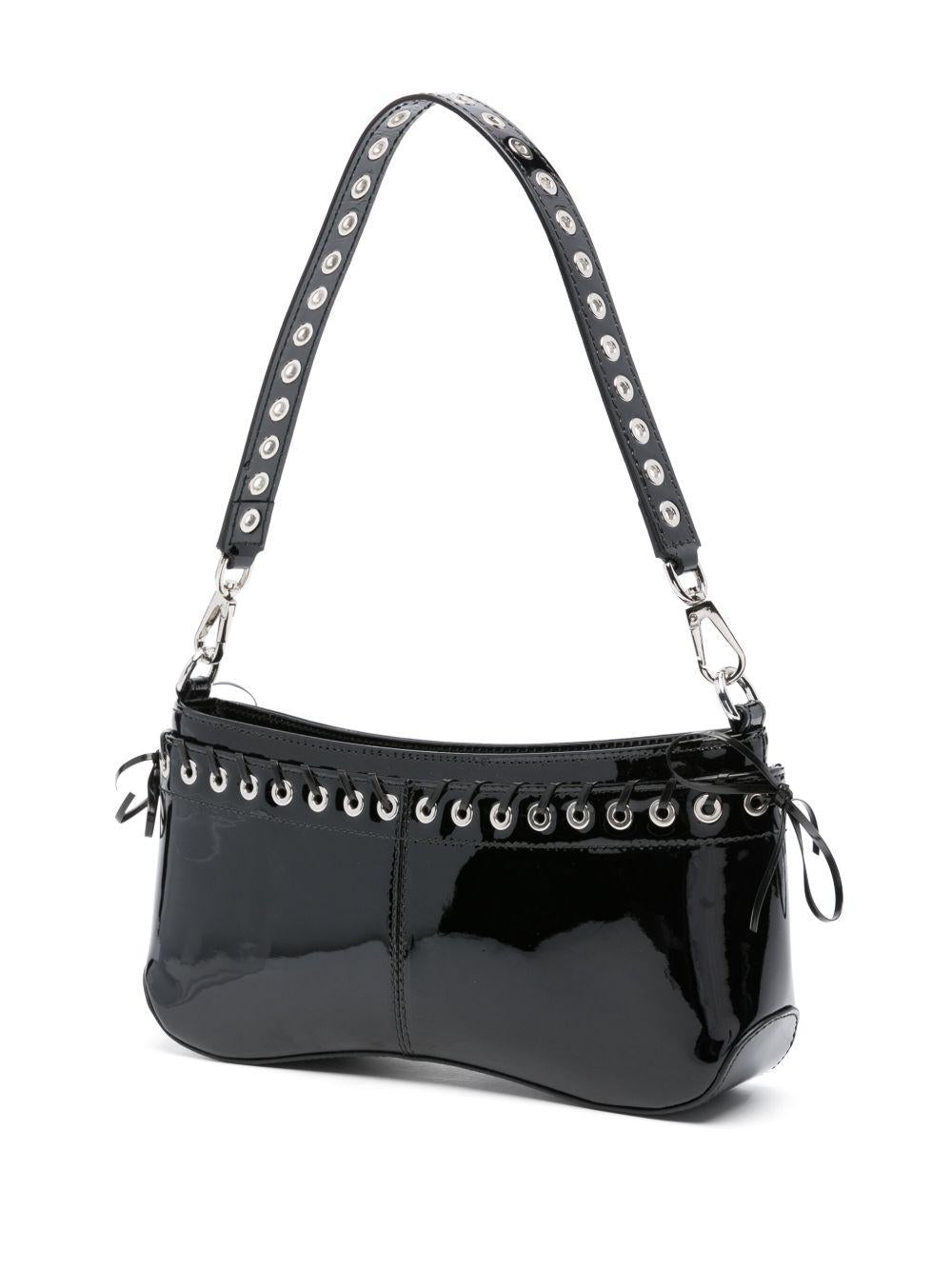  AW23BG001ULEA003 BLACK PATENT LUDOVIC DE SAINT SERNIN 