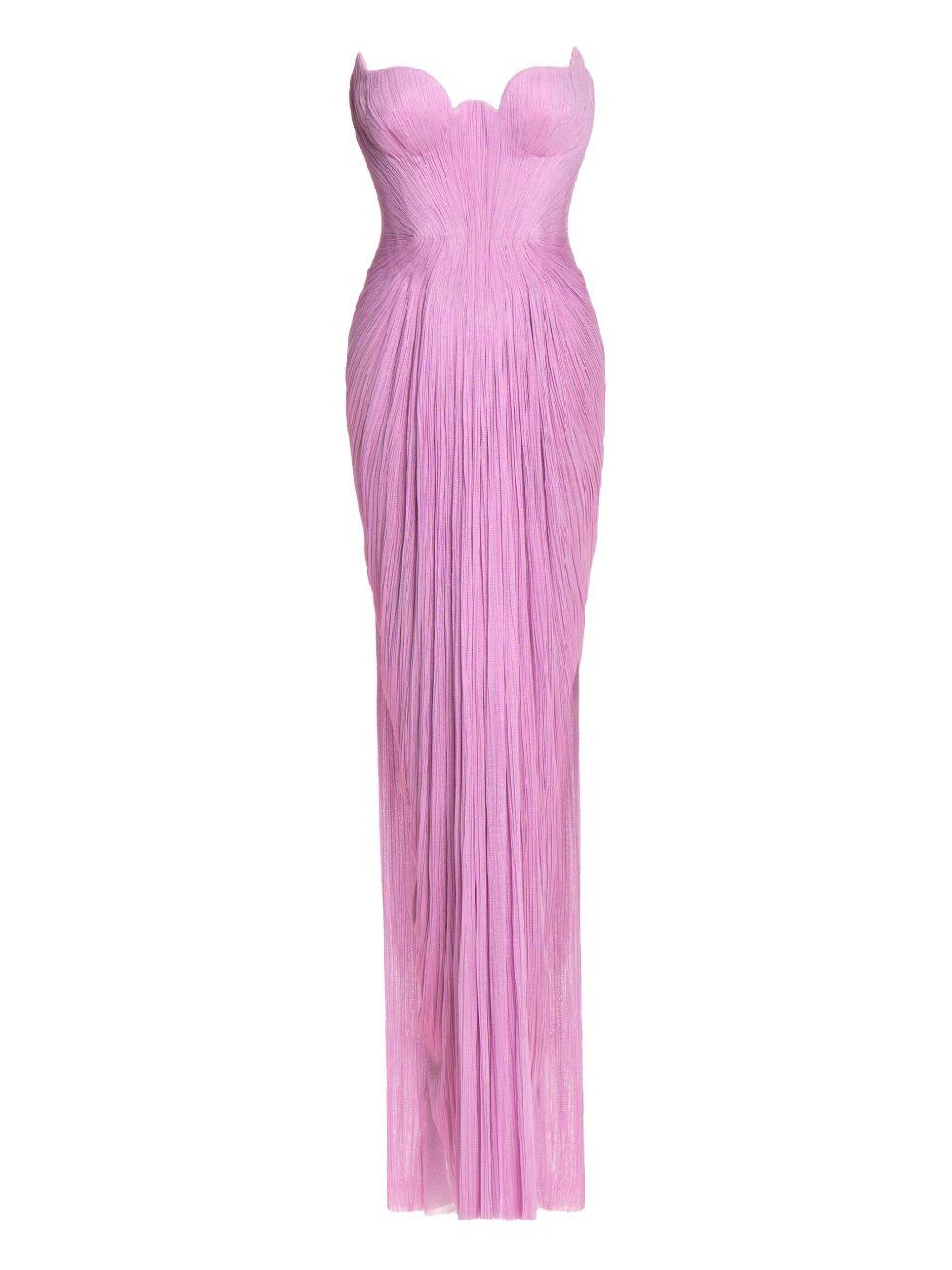 Jasleen Maxi Dress JASLEEN BABY PINK MARIA LUCIA HOHAN 