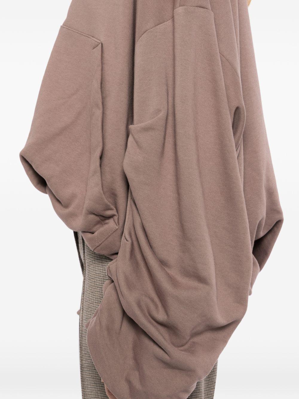 Draped Jersey Jacket HAQUA3610 811 TAUPE DRIES VAN NOTEN 