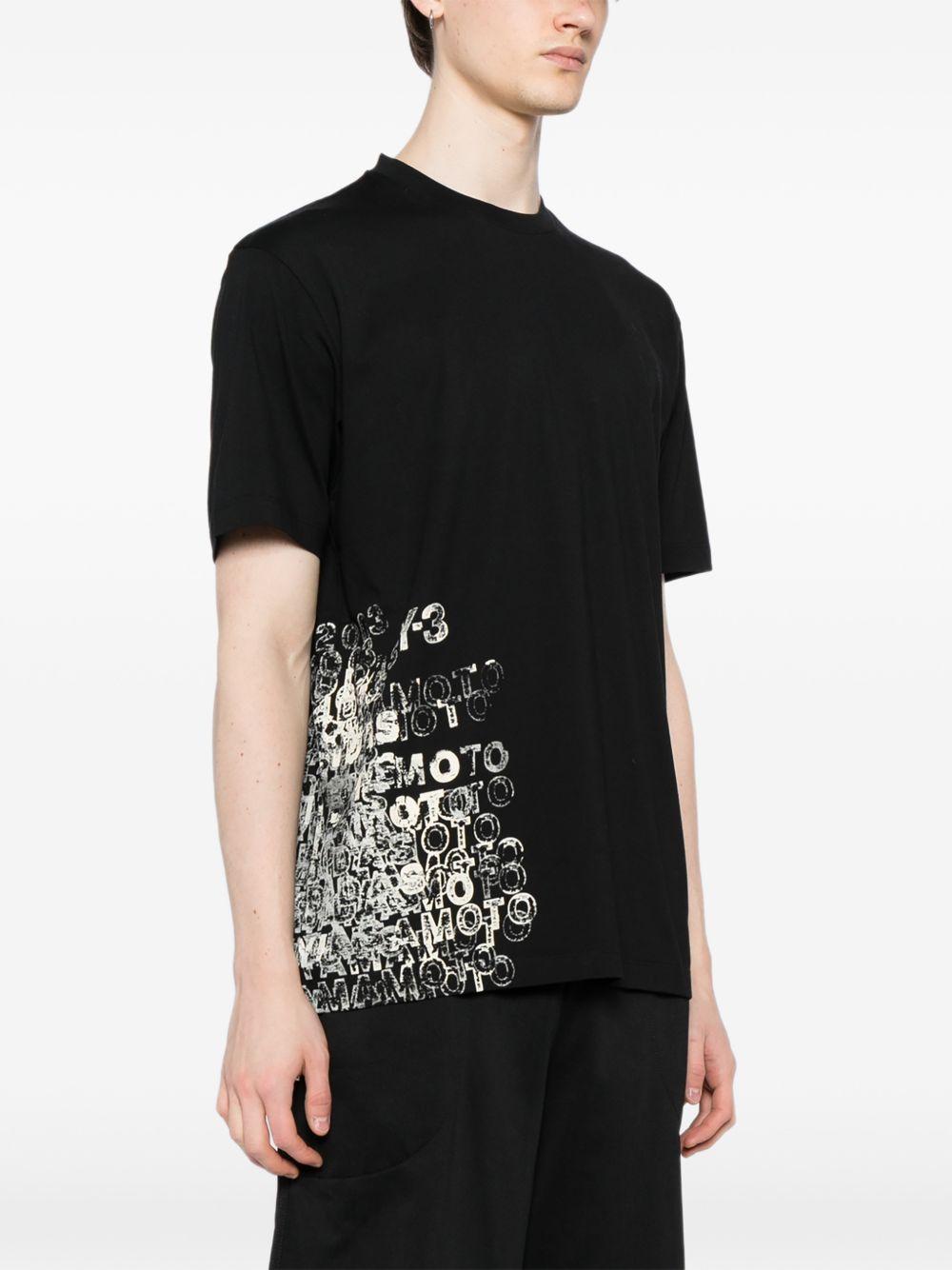 GFX Short Sleeve Tee KR2223 BLACK Y-3 