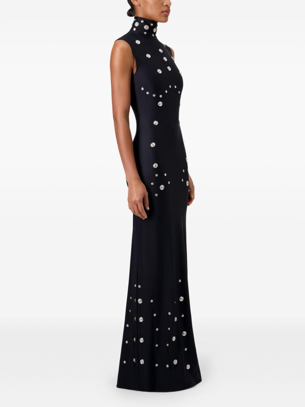 Sleeveless Snaps Dress COPR275F5021 BLACK COPERNI 