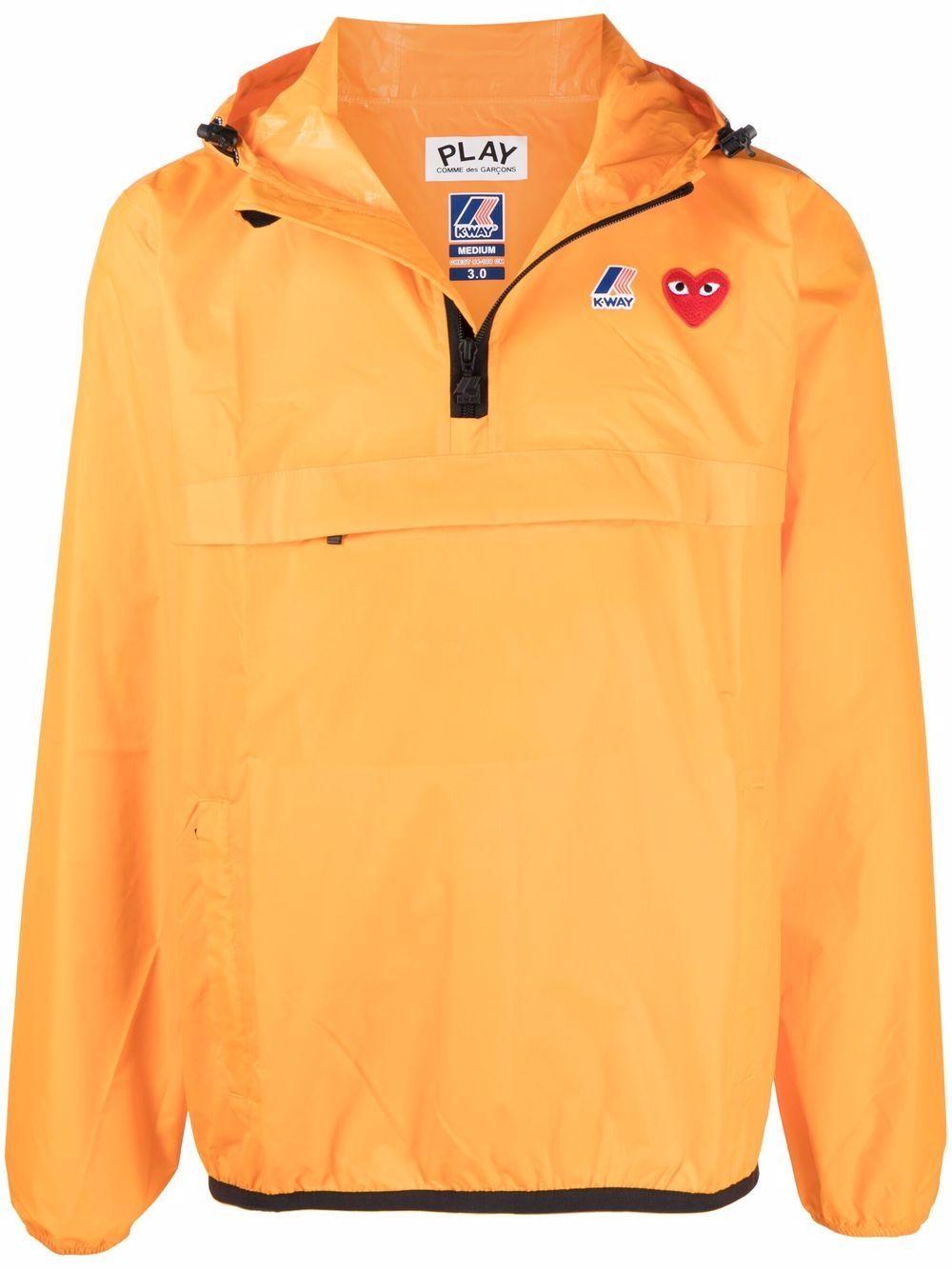  P1J502 1 ORANGE COMME DES GARCONS PLAY 