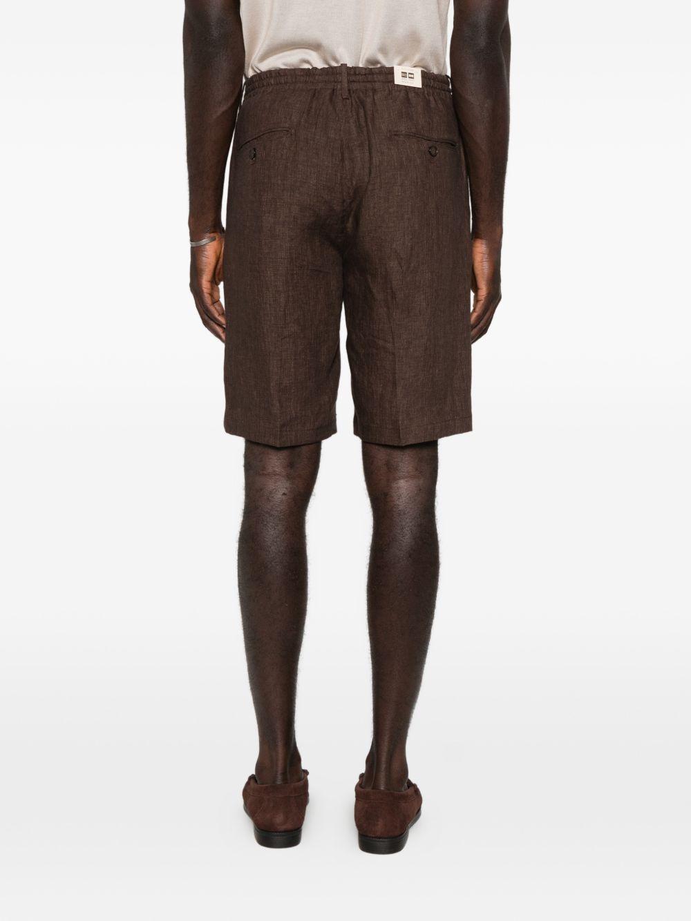 Chino corti con pieghe OLBIAS300117 00056 TESTA DI MORO BRIGLIA 1949 