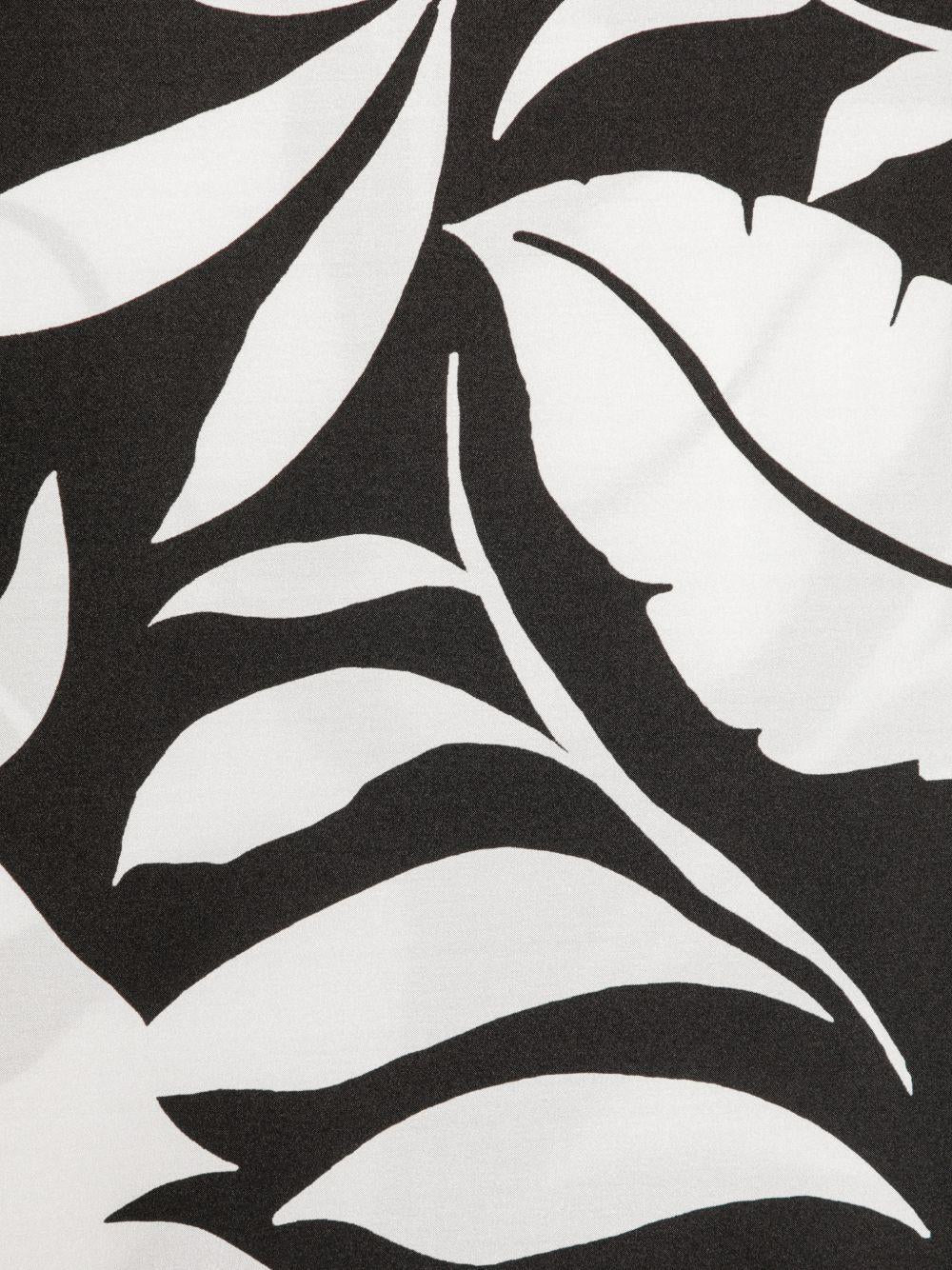 Stola Foulard In Raso Di Seta BCHSPUMA 001 FLOREALE MAX MARA 