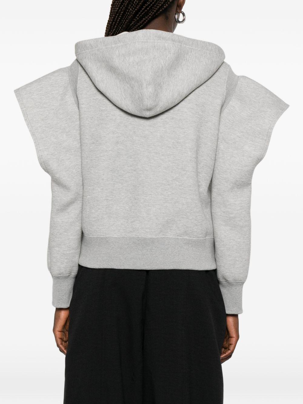 Felpa con cappuccio 'Sponge' 2608346 376 LIGHT GRAY SACAI 