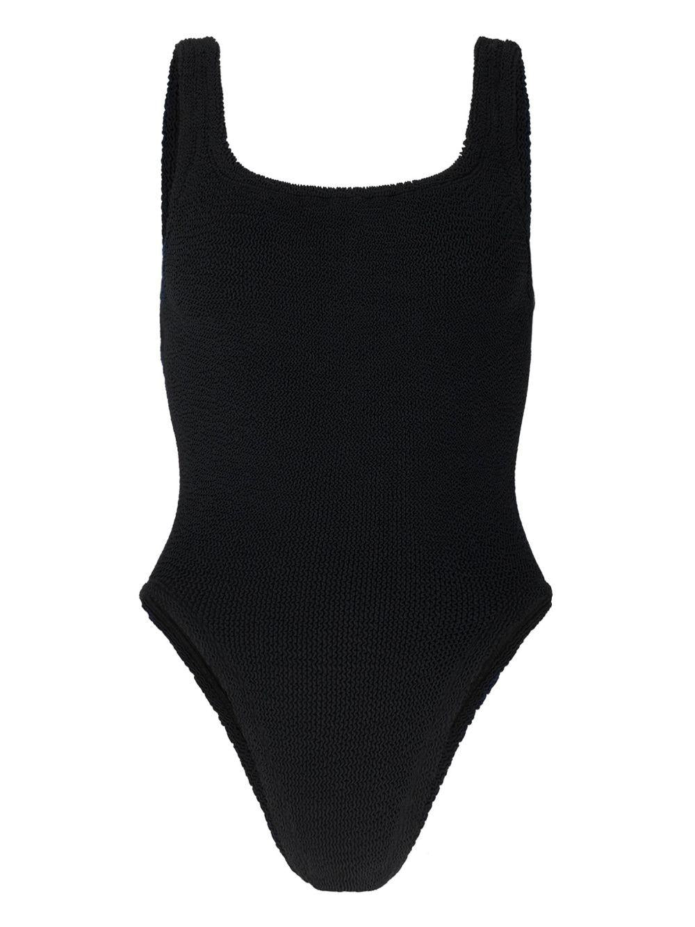 Square Neck Swim SQUARECR BLACK HUNZA G 