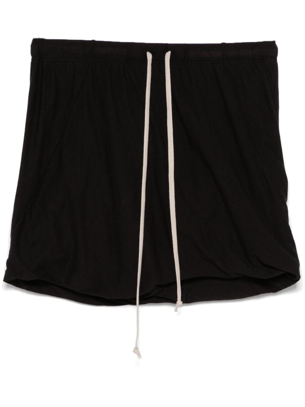 Buds skort DS01E3328BHDB 09 BLACK RICK OWENS DRKSHDW 