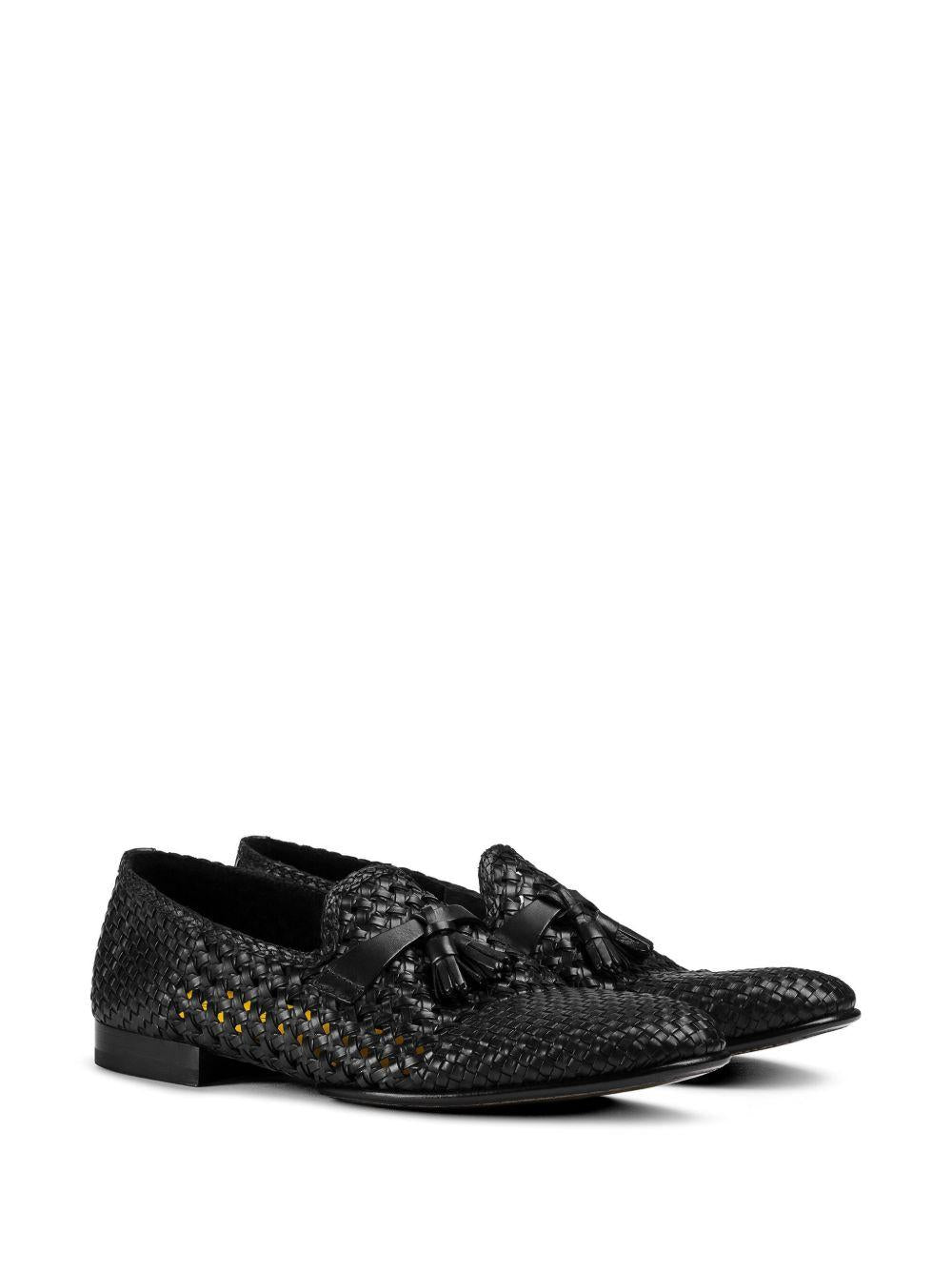 Mocassino traforato in pelle nero DU3522TAORUZ276NN00 NERO DOUCAL`S 