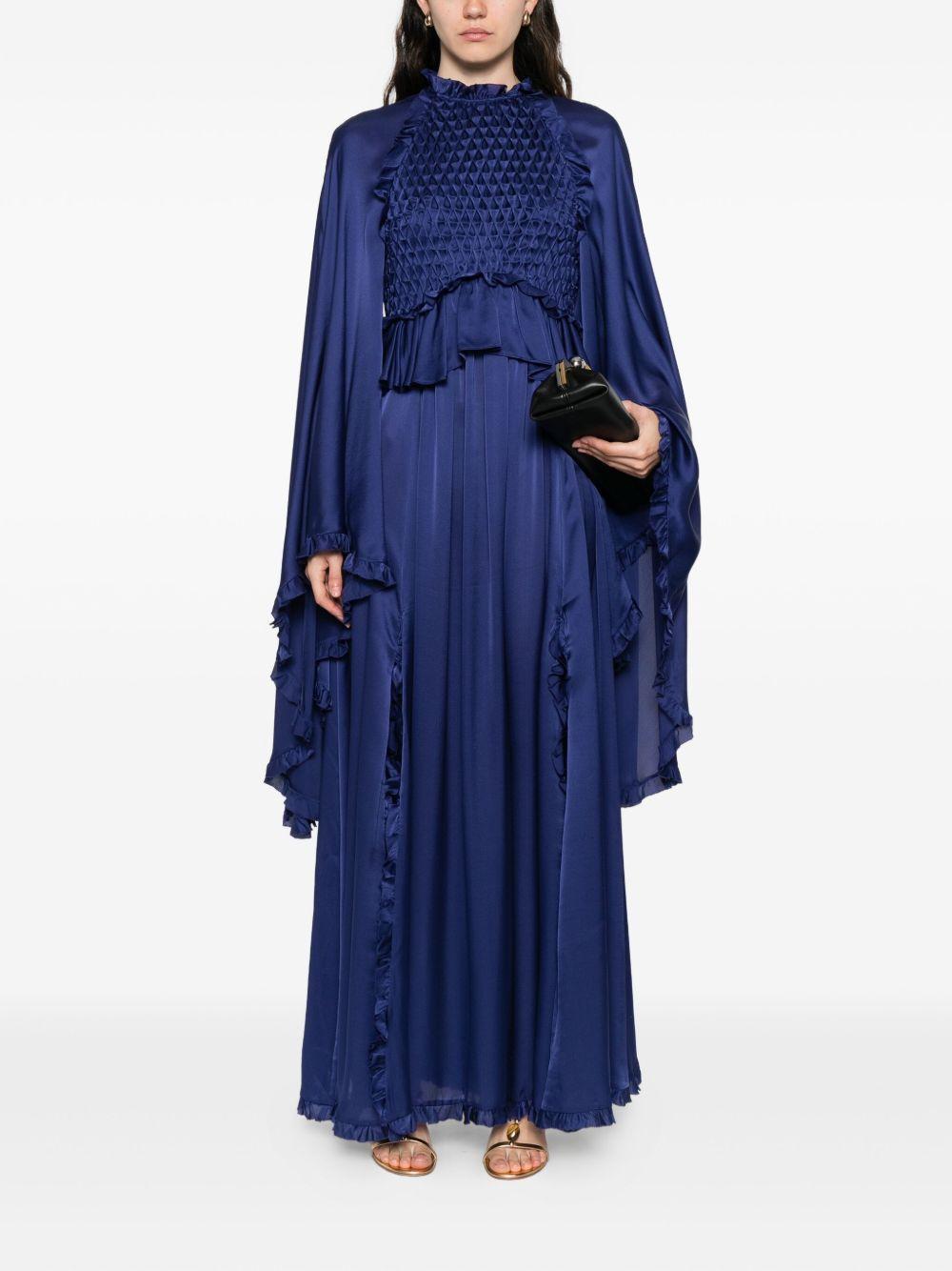 Abito Fluido Hypnotic 6219DF251 ROYAL BLUE ZIMMERMANN 