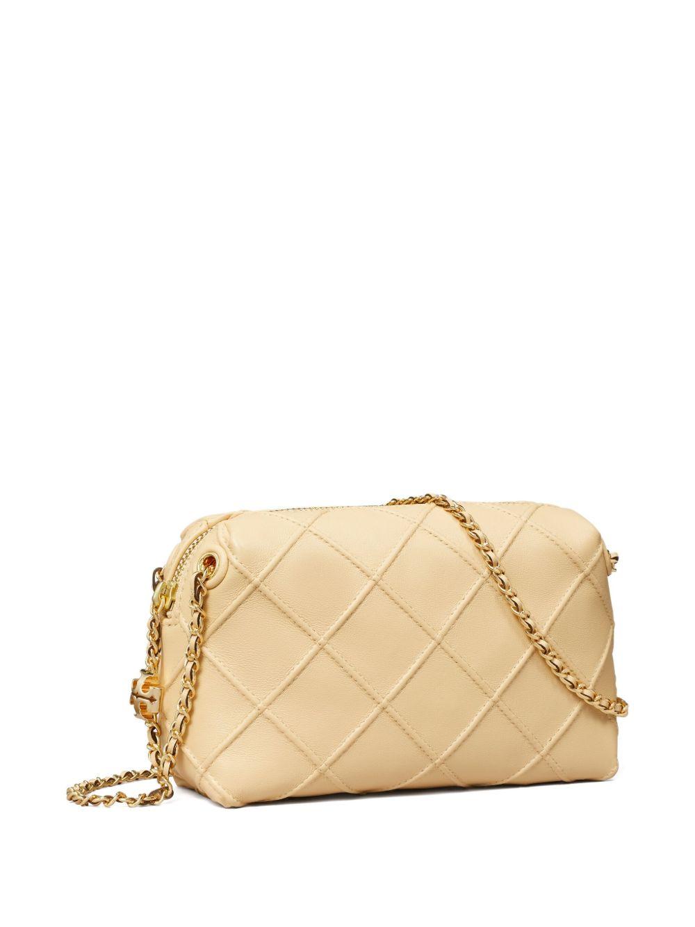 Borsa a tracolla morbida Fleming 169226 700 VANILLA TORY BURCH 