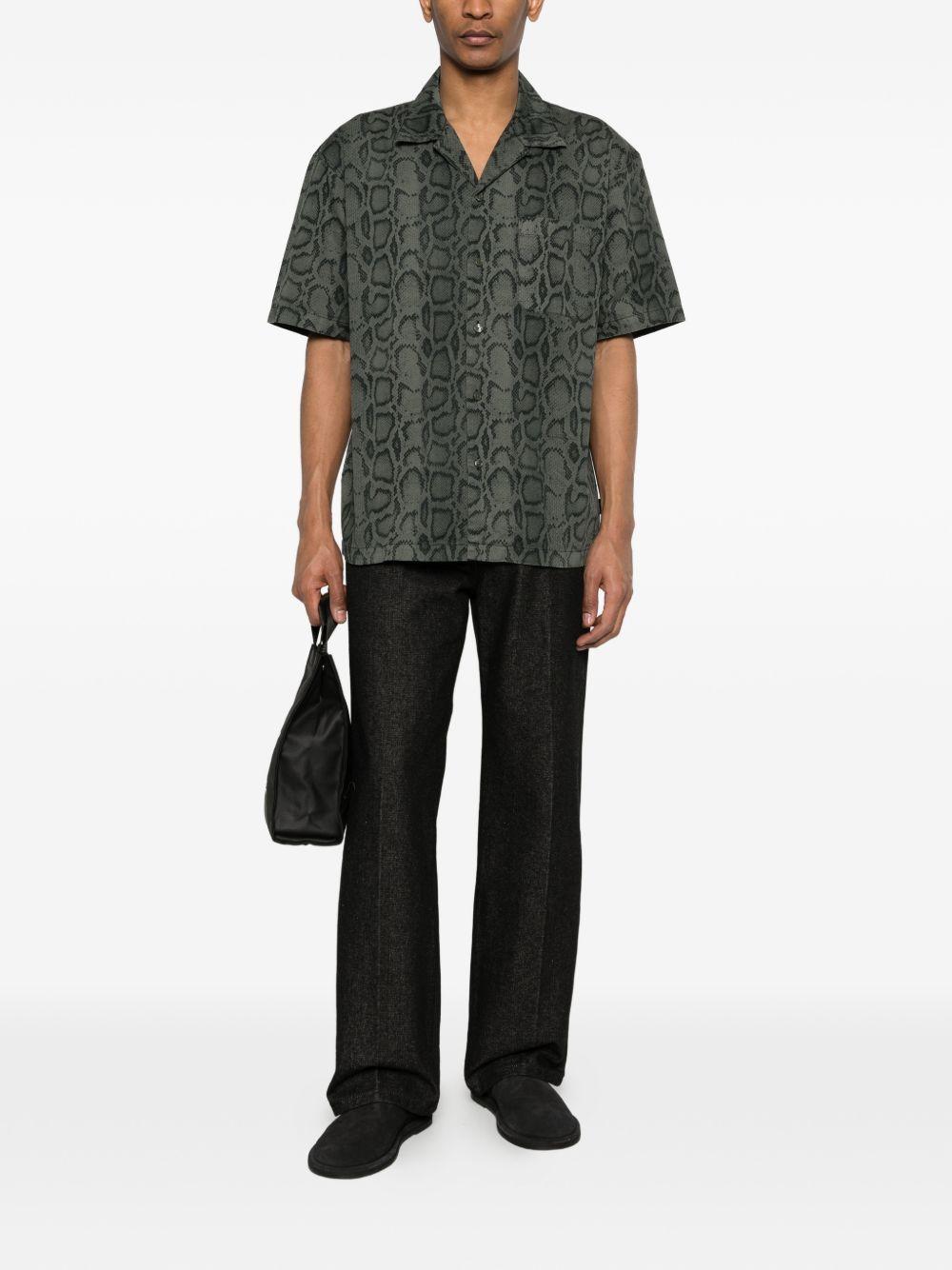 Snake Camo Shirt Cotton Twill I036275 3QAGD SNAKE CAMO CARHARTT WIP 