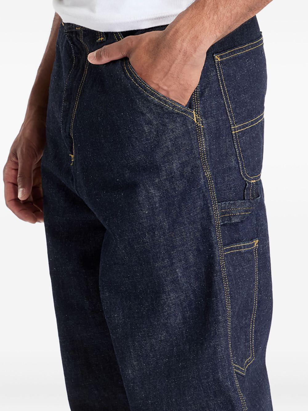 OG Double Knee Pant I034871 0102 BLUE RINSED CARHARTT WIP 