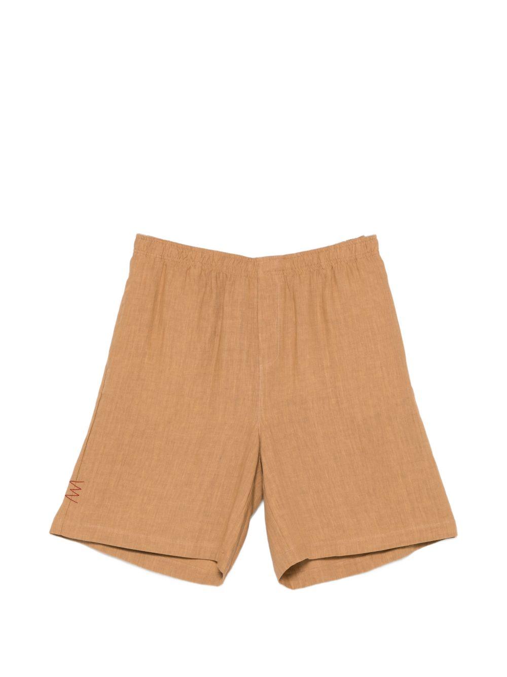 Elasticated-waistband shorts B6AB0039 62M SAFARI AMARANTO 