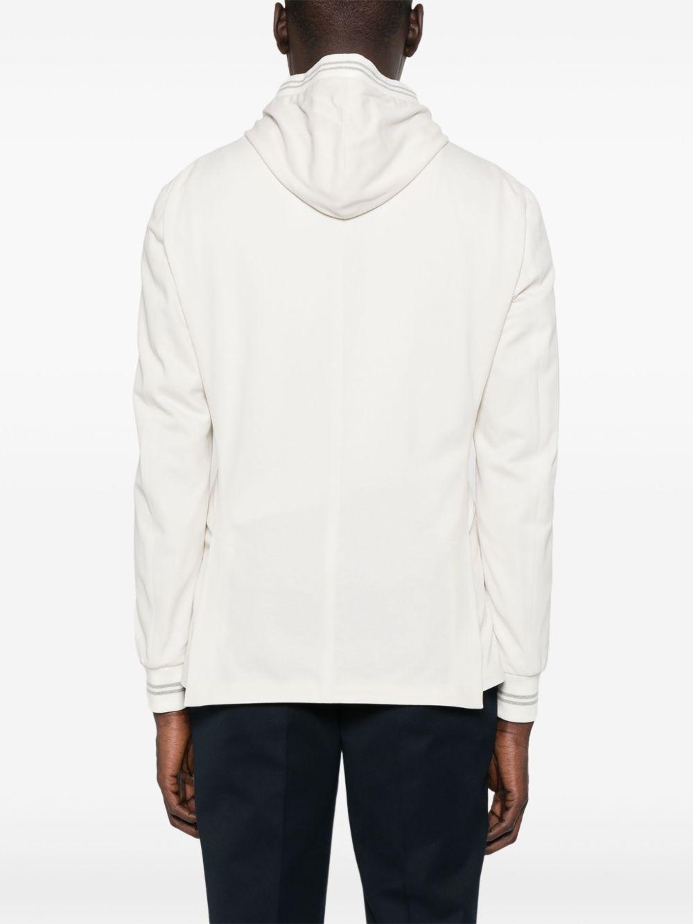 Blazer con cappuccio K70GIAK01BTCRNTES0K0 02 NATURAL ELEVENTY 