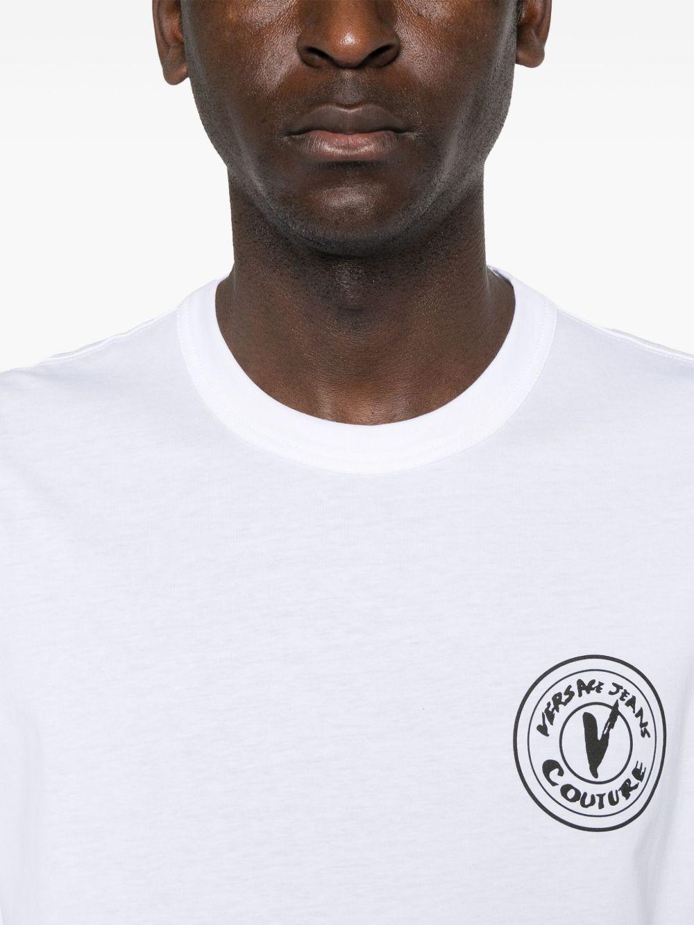  78GAHE07CJ00E 003 WHITE VERSACE JEANS COUTURE 