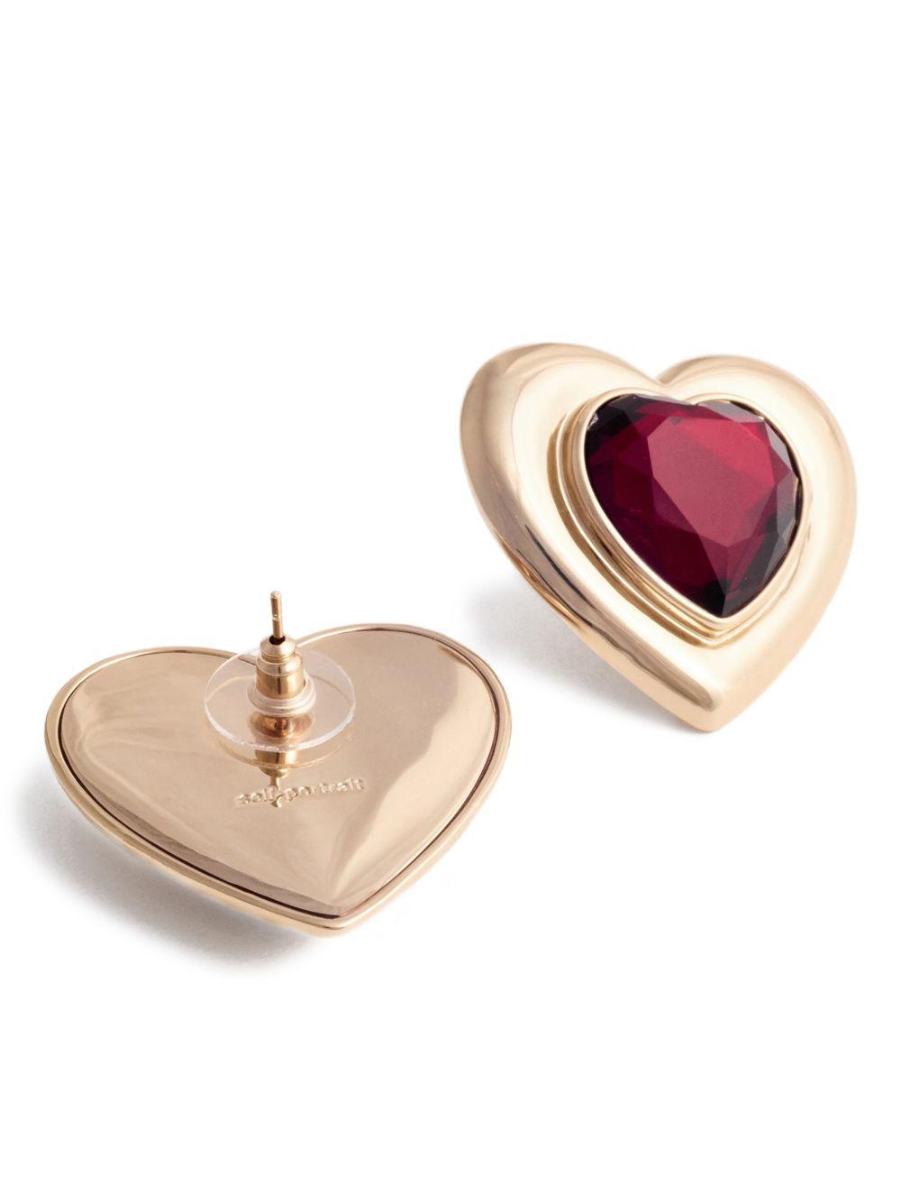 Orecchini Cuore Rosso RS26622ER RED SELF-PORTRAIT 