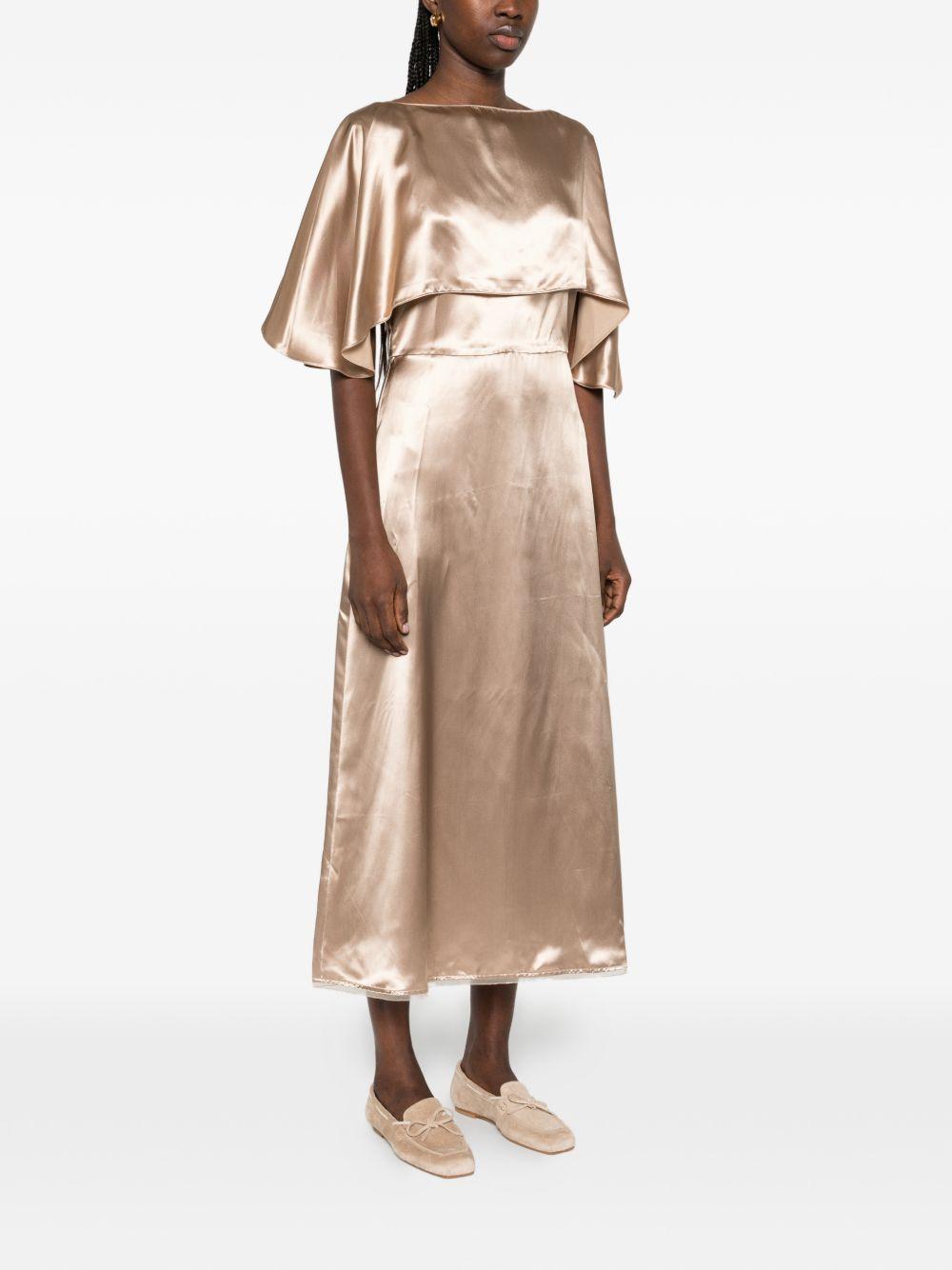 Abito lingerie in satin ABD266F174L909 ACERO FABIANA FILIPPI 