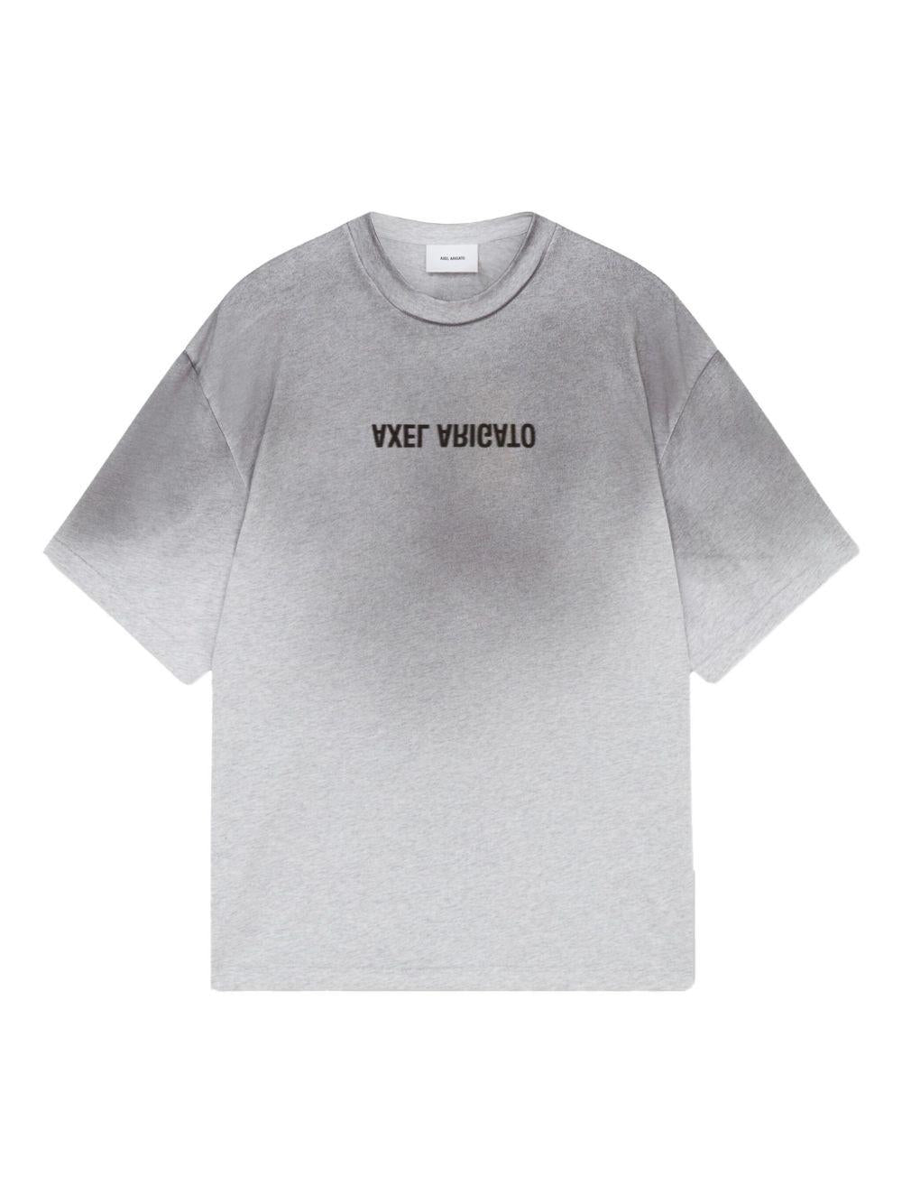 Distort Light T-Shirt A3543001 GREY MELANGE AXEL ARIGATO 