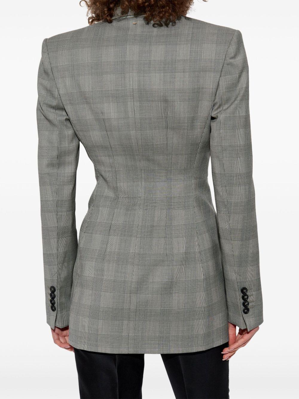 Astro blazer doppiopetto ASTROMM10309 001 BIANCO NERO SPORTMAX 