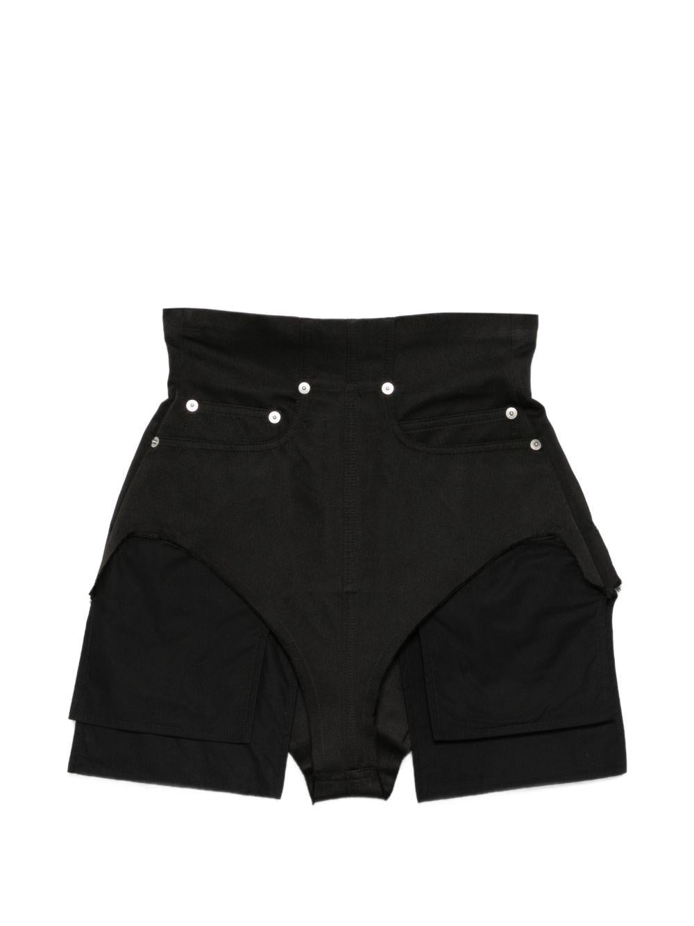 Dirt Cutoffs RP01F6310THD 09 BLACK RICK OWENS 
