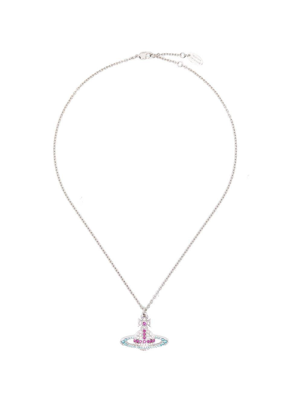 Kika Pendan 6302009402P509 PLATINUM CRYSTAL FUCHSIA VIVIENNE WESTWOOD 