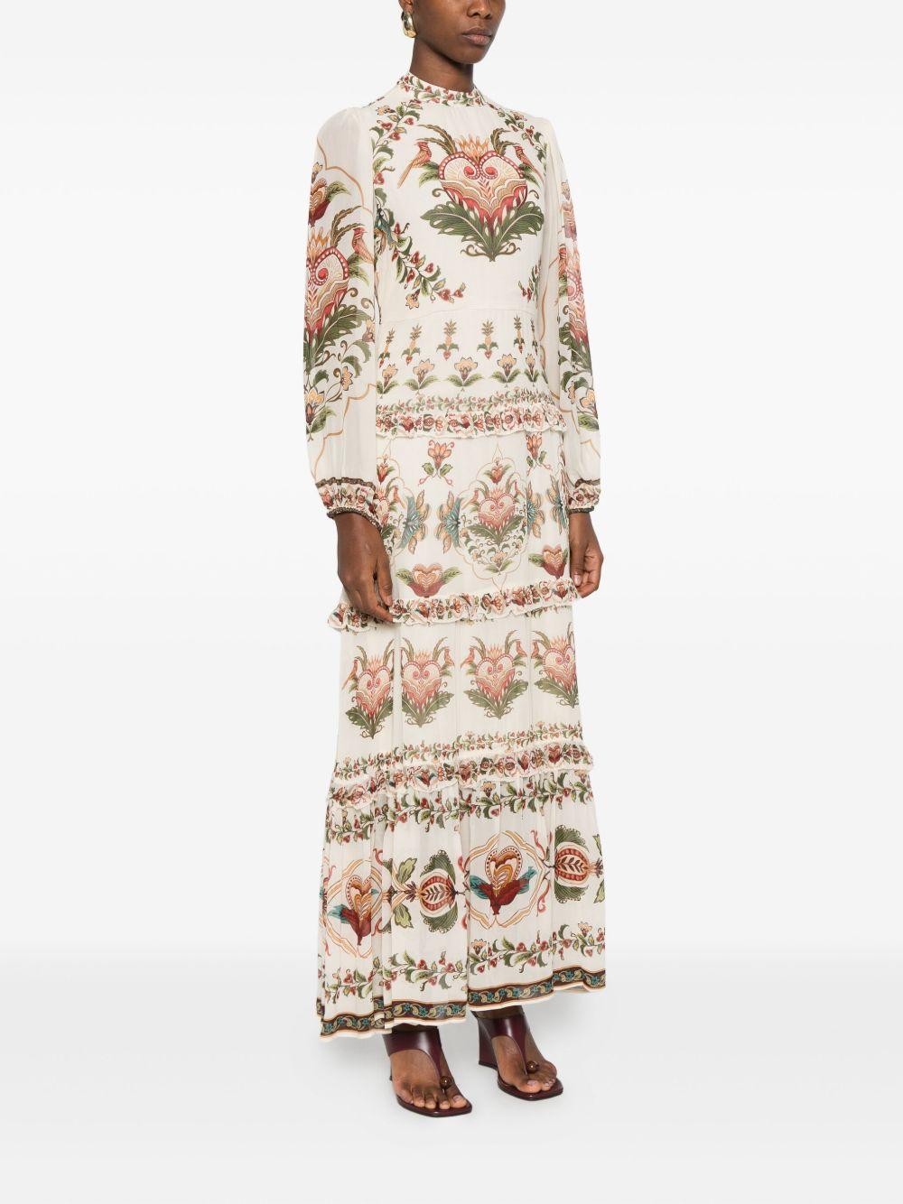 Abito maxi Cream Majestic Hearts 346167 25065 MAJESTIC HEART FARM RIO 