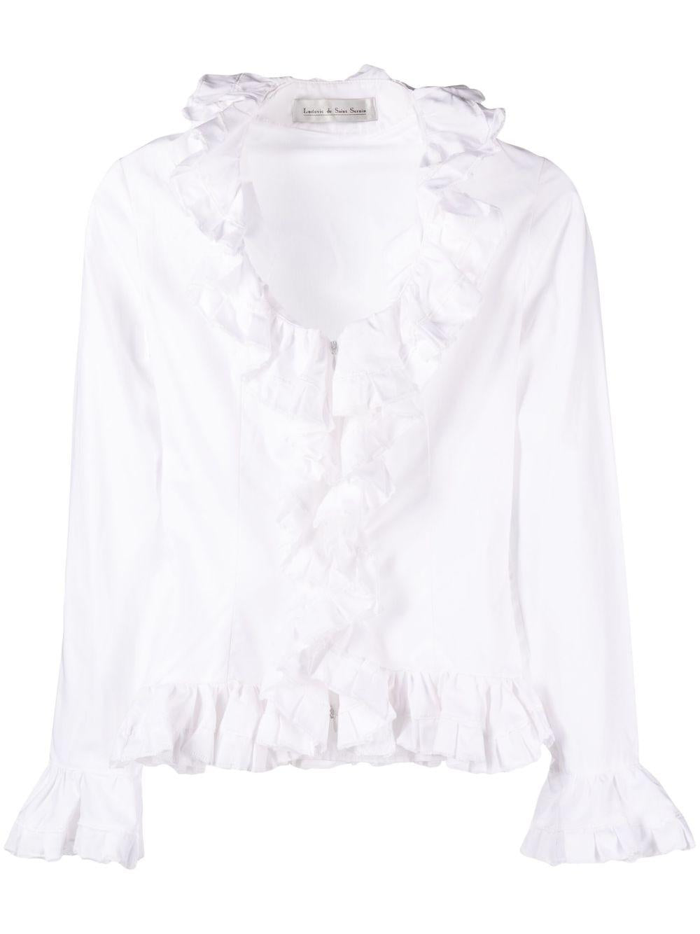 AW23TP004U CT001 WHITE LUDOVIC DE SAINT SERNIN 