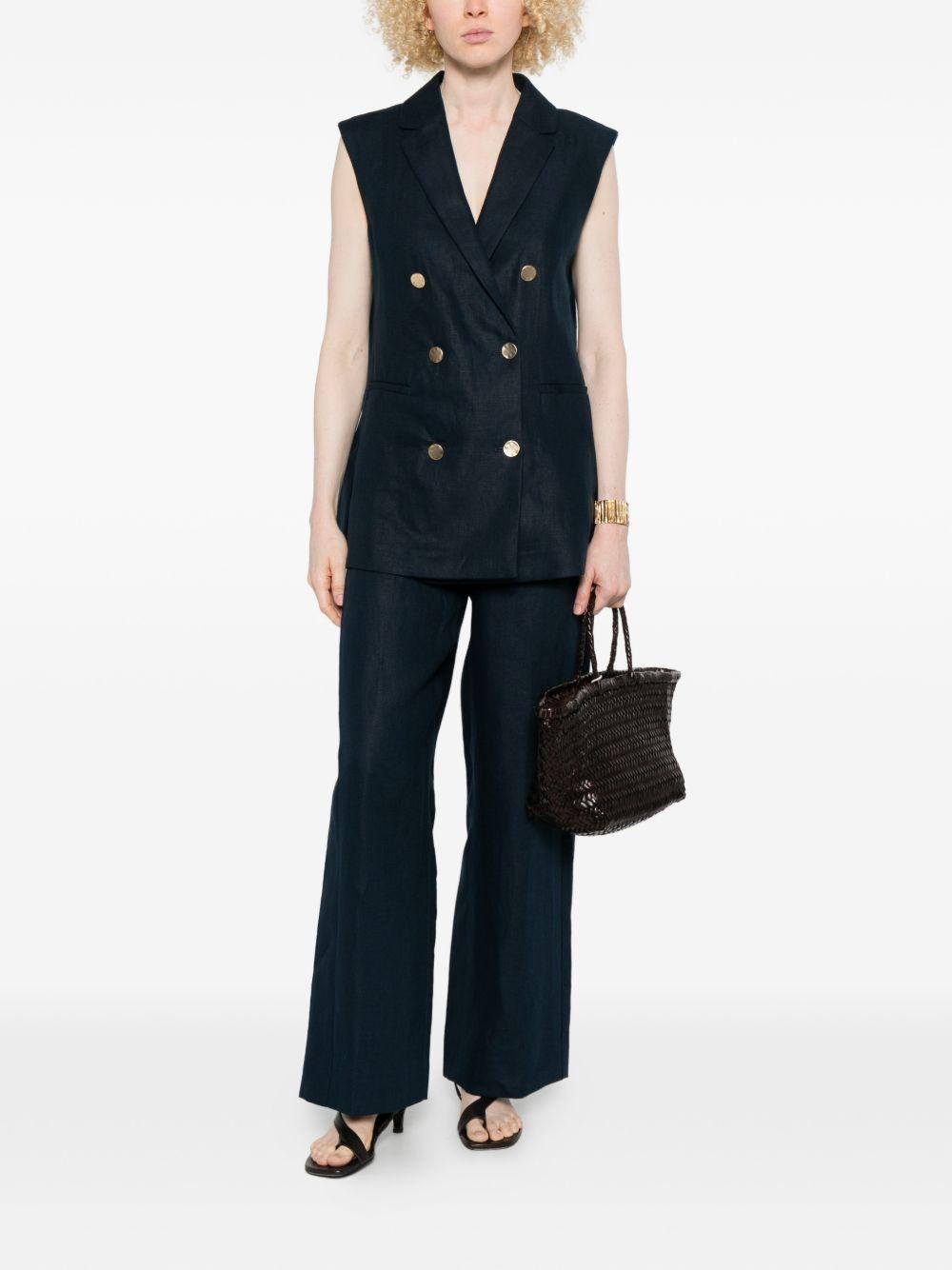Completo In Puro Lino SMMBIRD 004 CLASSIC DARK S MAX MARA 