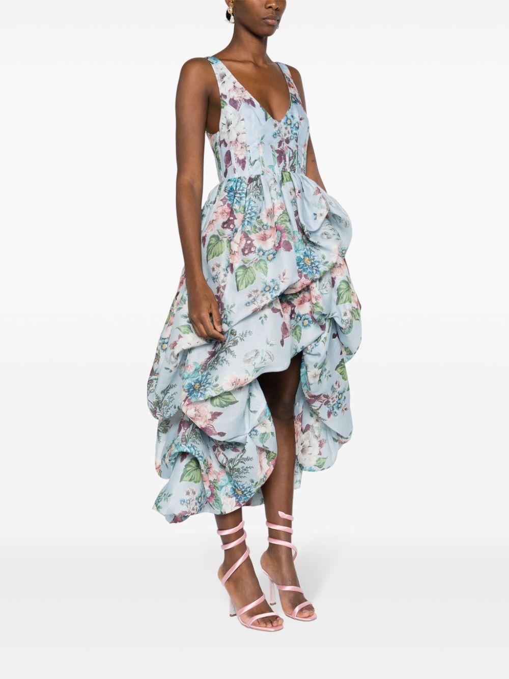  9101DMAT BLUE BARKCLOTH ZIMMERMANN 