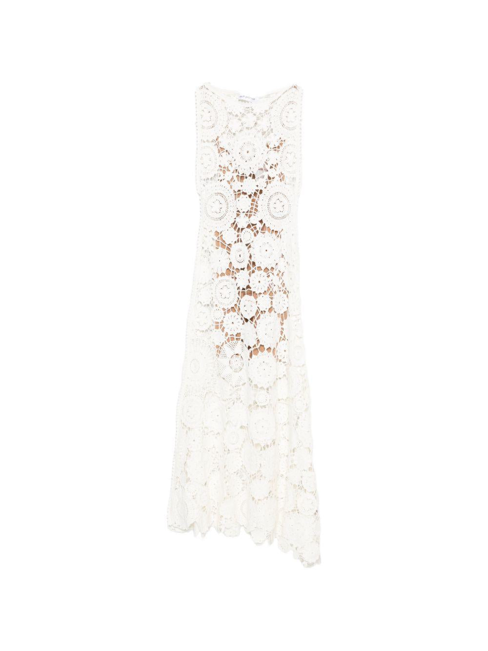 Crochet Maxi Dress AC26031XW WHITE SELF-PORTRAIT 