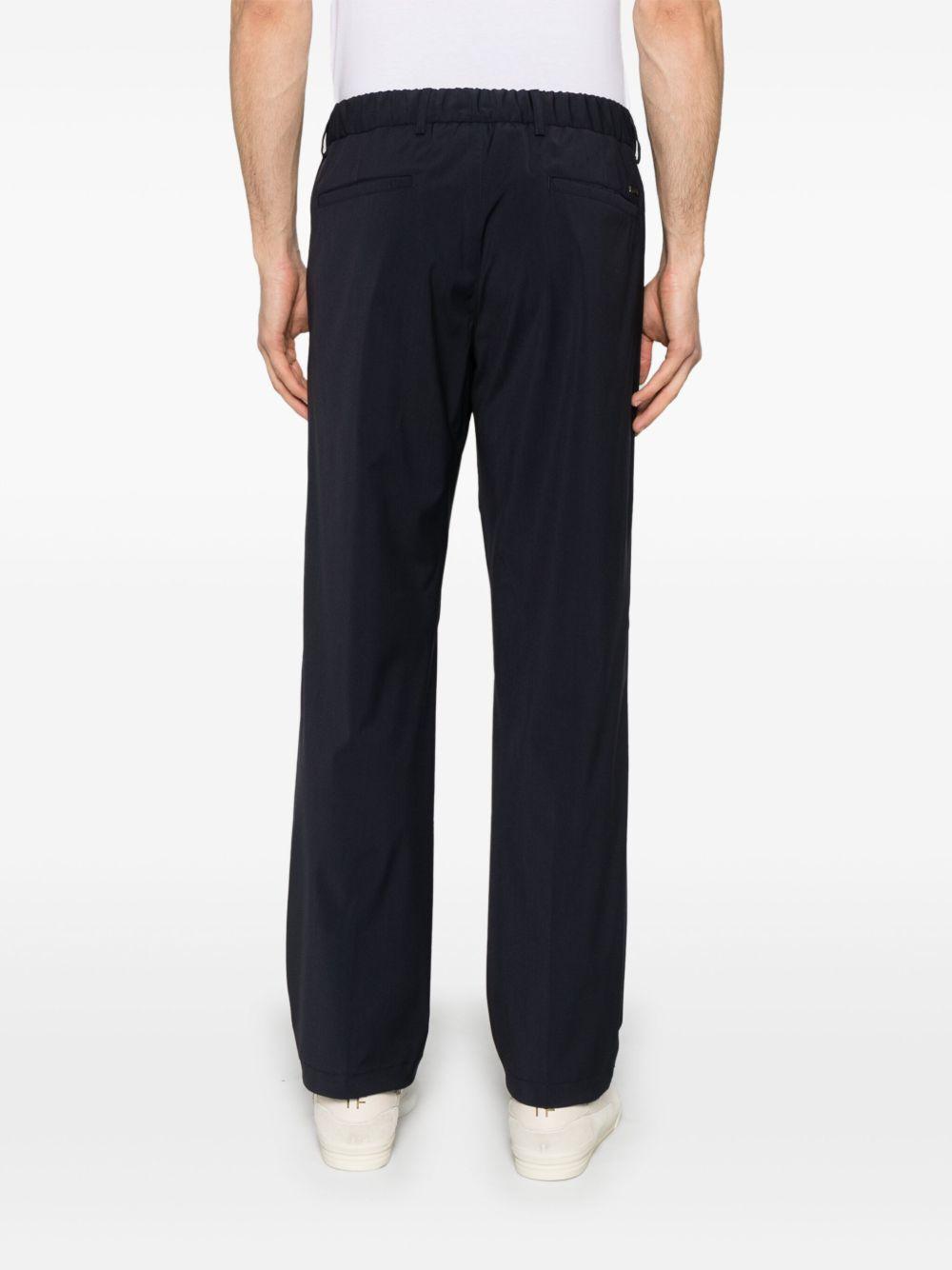 Pantaloni con piega PT000098U12682 9200 BLUE HERNO 