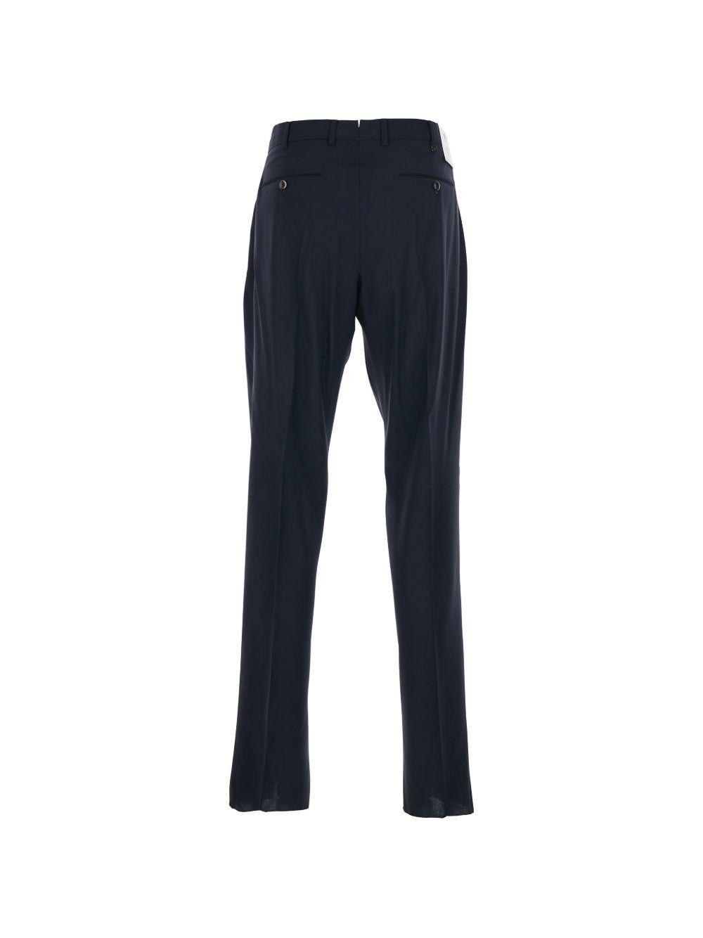 Pantaloni Union in lana vergine COZSUFZA0CL1ZI56 0370 BLUE PT TORINO 