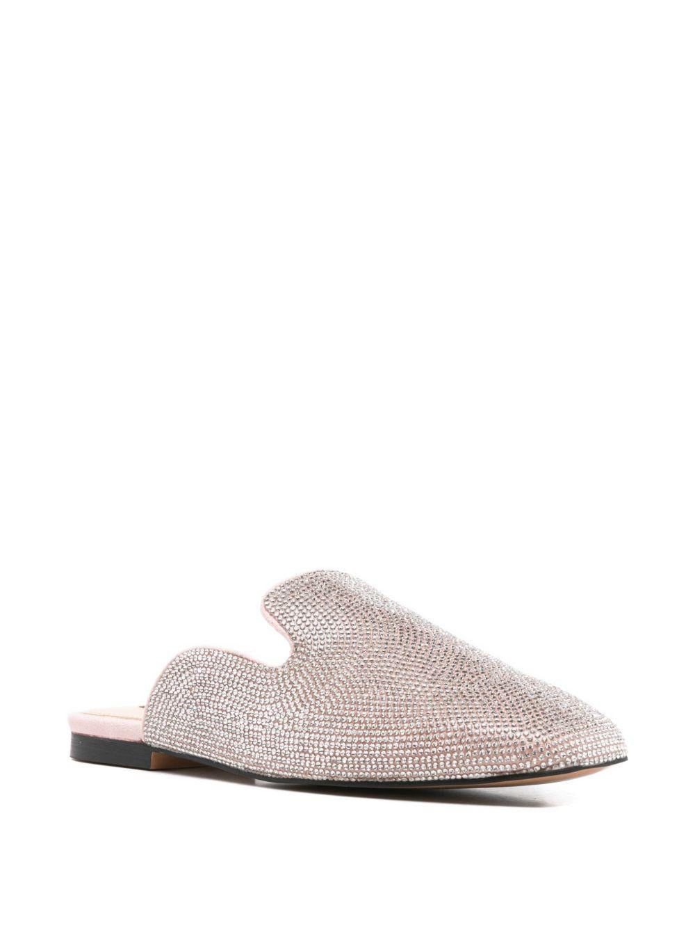 Mules decorate Aukena S0115ROS62P CIPRIA ARGENTO TWENTY FOURHAITCH 