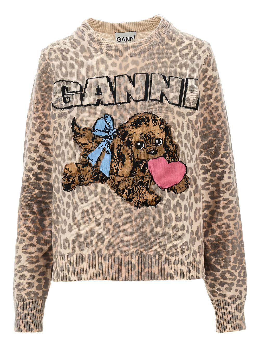  A1070147 943 LEOPARD GANNI 
