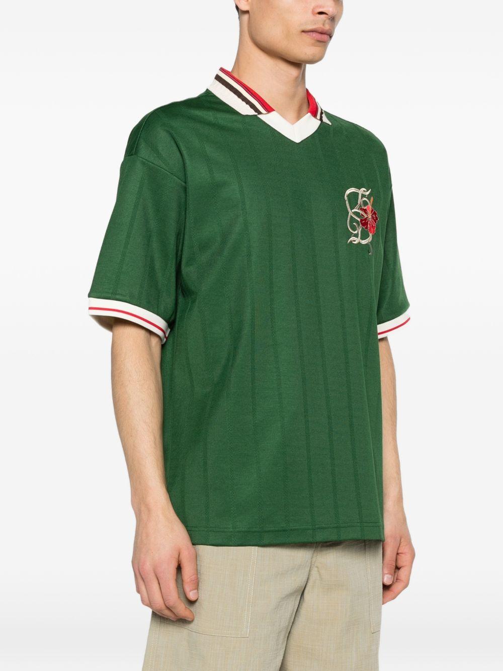 Polo D Hibiscus KPL171PL160 DARK GREEN DROLE DE MONSIEUR 