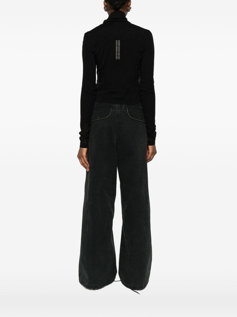 Classic Biker RP01F6708GTUS 09 BLACK RICK OWENS 
